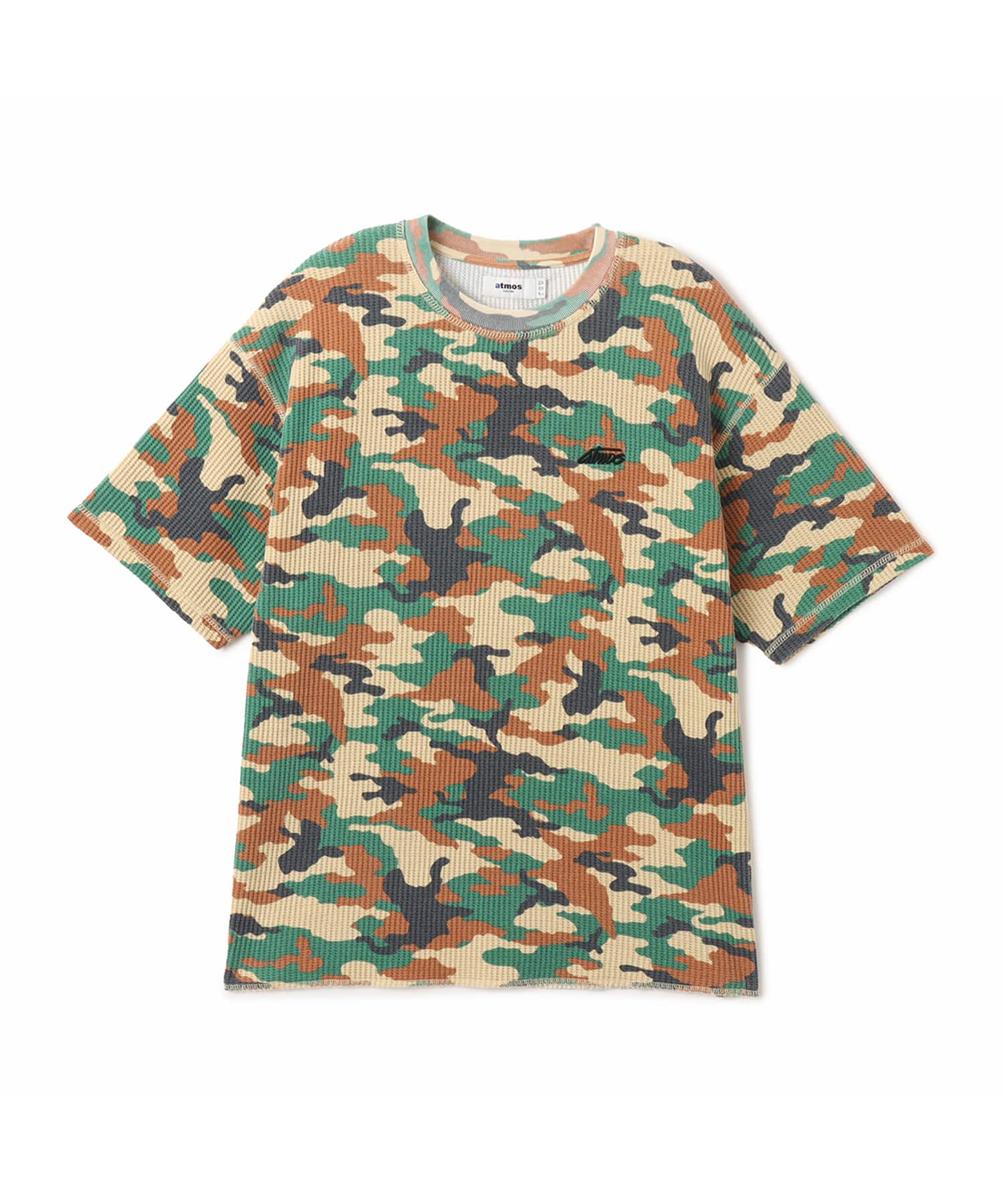 atmos Waffle SS T-shirt CAMOUFLAGEのメイン画像