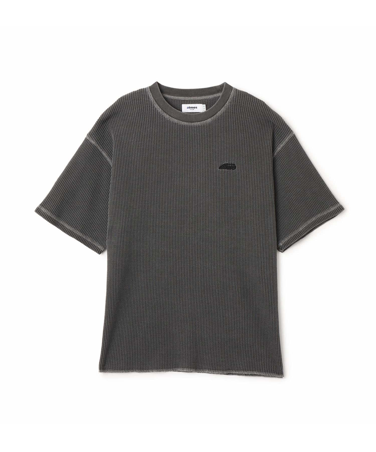 atmos Waffle SS T-shirt LIGHT BLACKのメイン画像