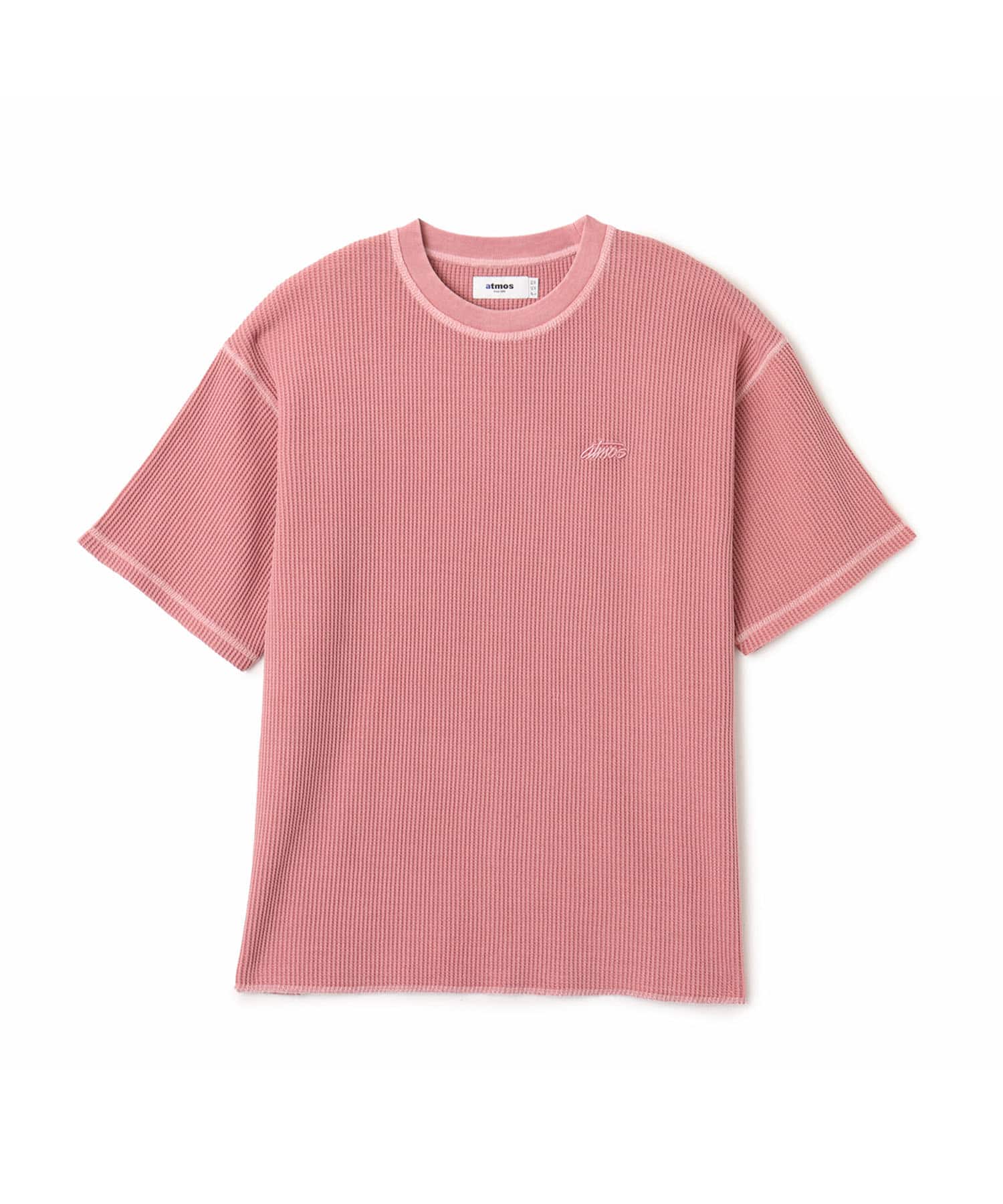 atmos Waffle SS T-shirt PINKのメイン画像