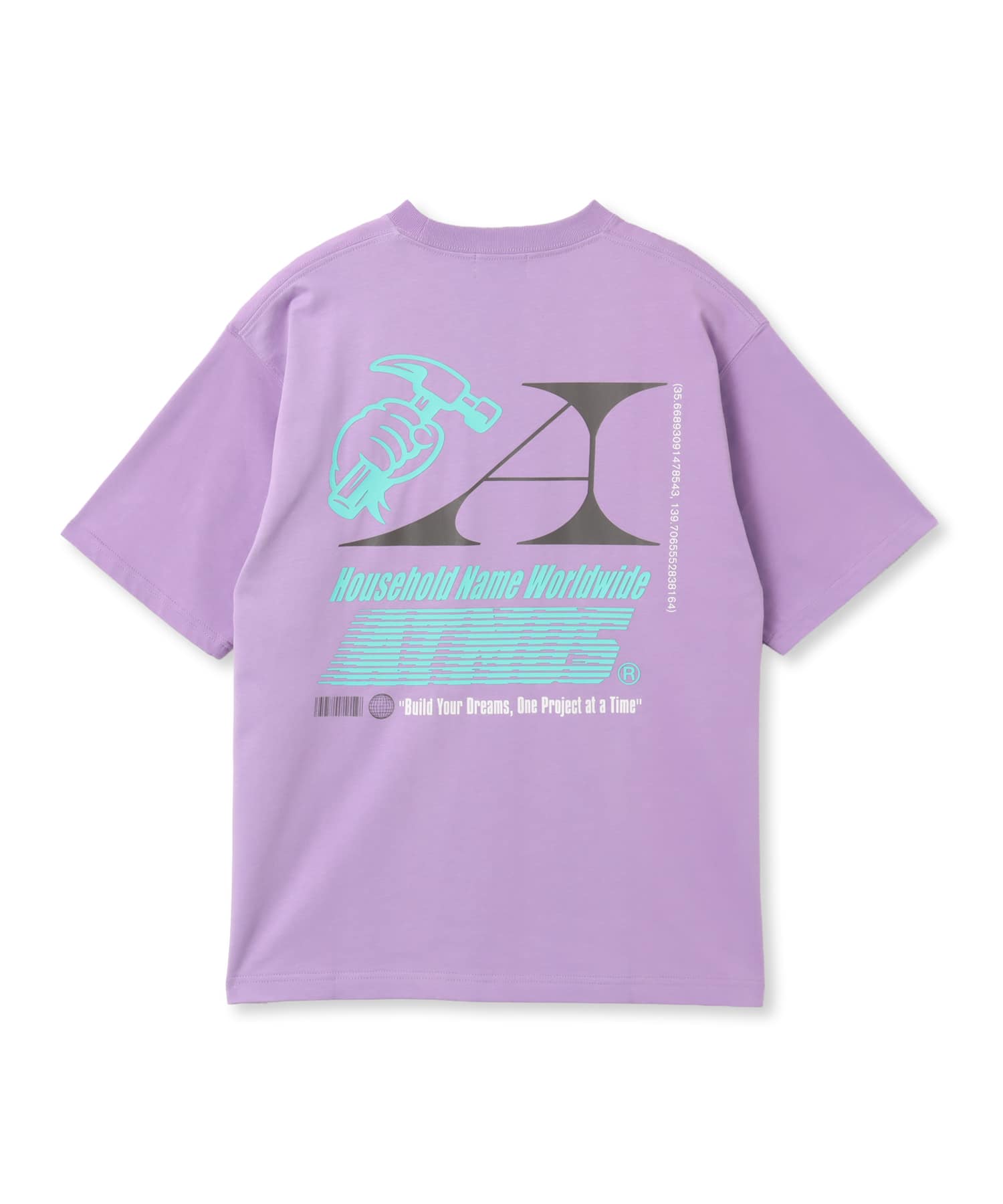 atmos Movement Logo T-shirt PURPLEのメイン画像