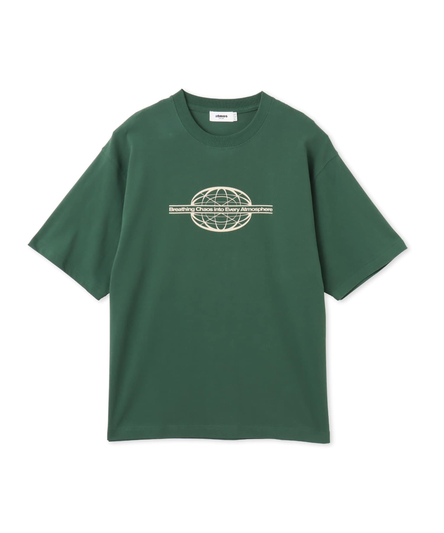 atmos Cosmic T-shirt GREENのメイン画像