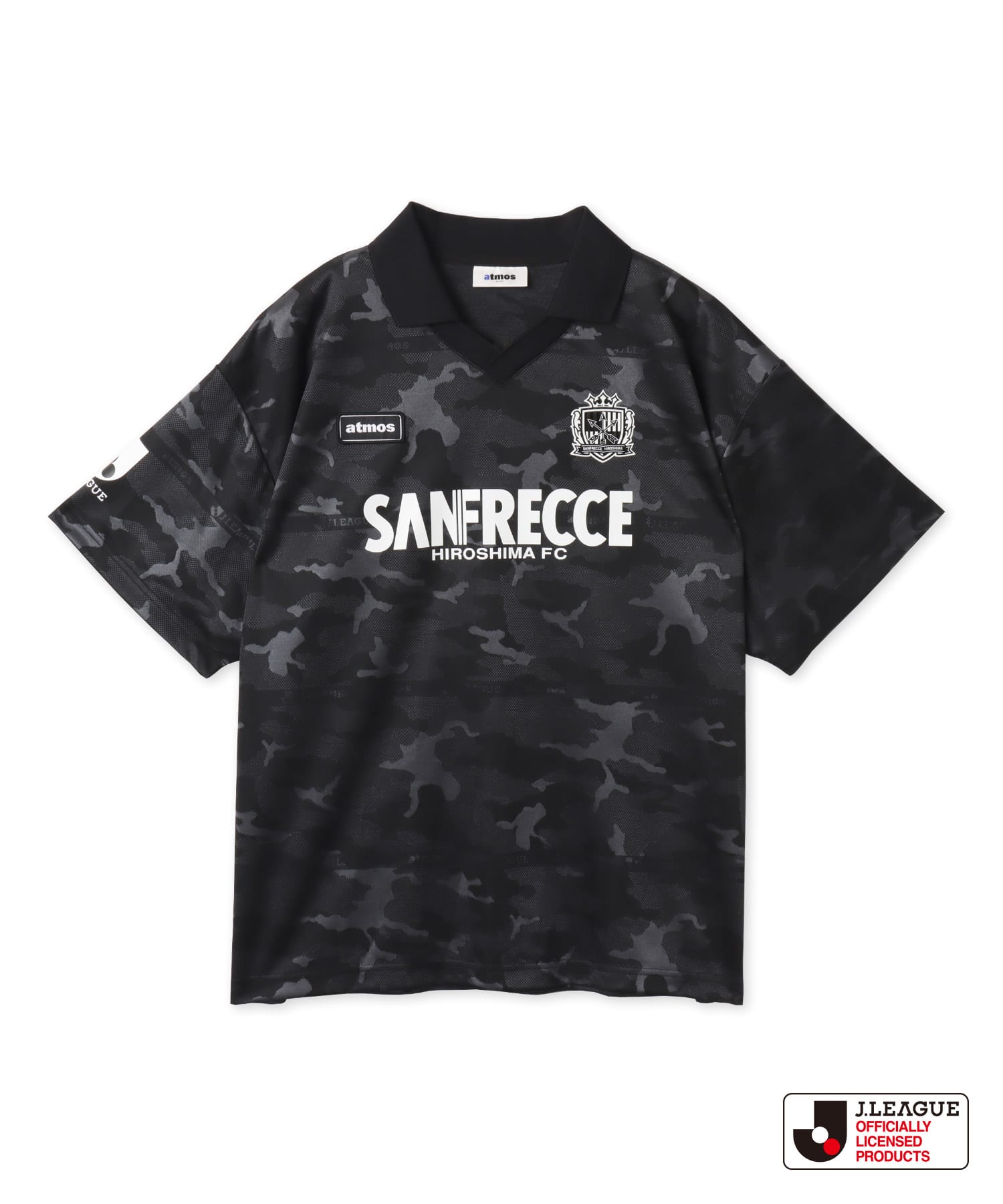 atmos x J.LEAGUE サンフレッチェ広島 T-shirt BLACKのメイン画像
