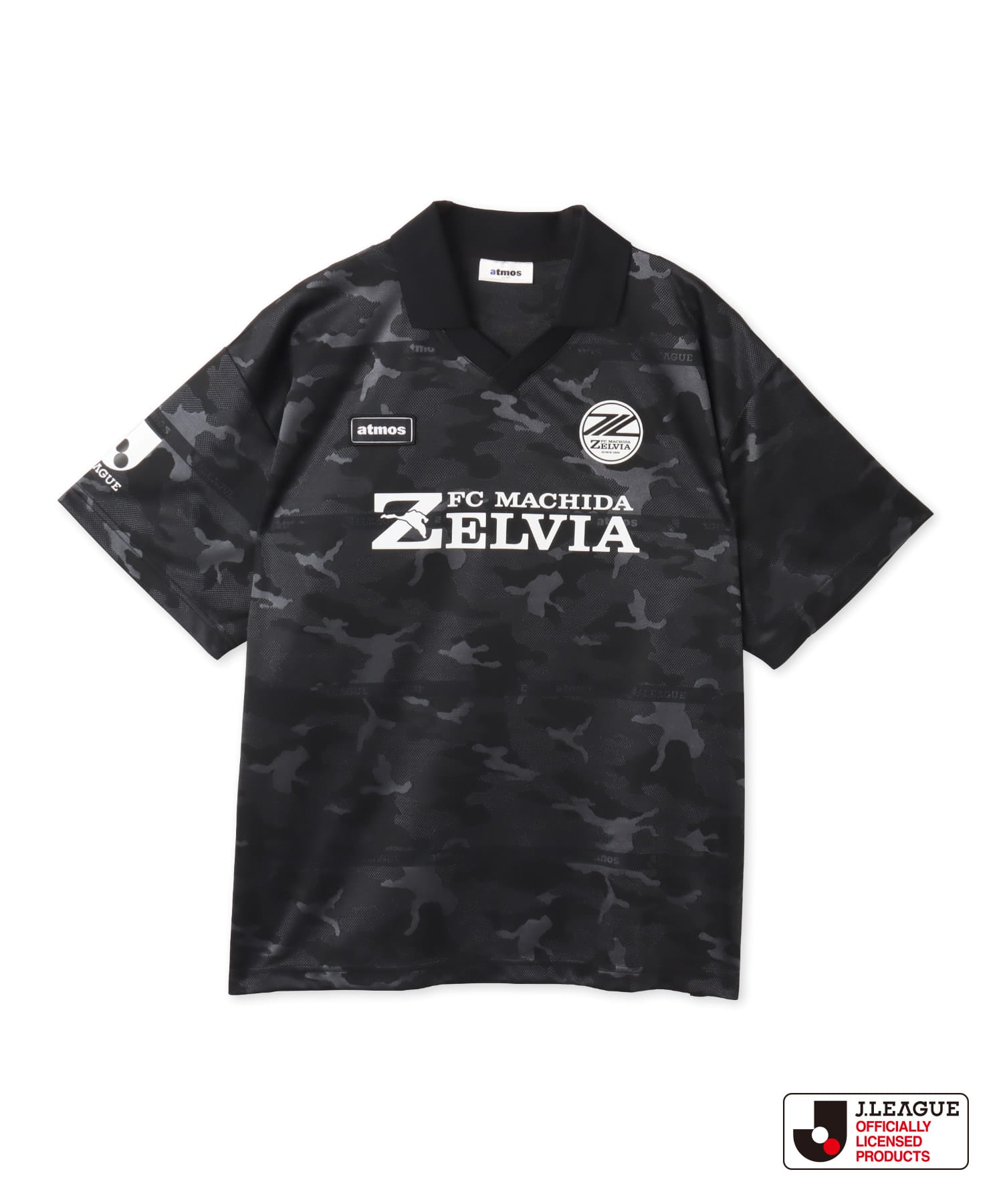 atmos x J.LEAGUE FC町田ゼルビア T-shirt BLACKのメイン画像