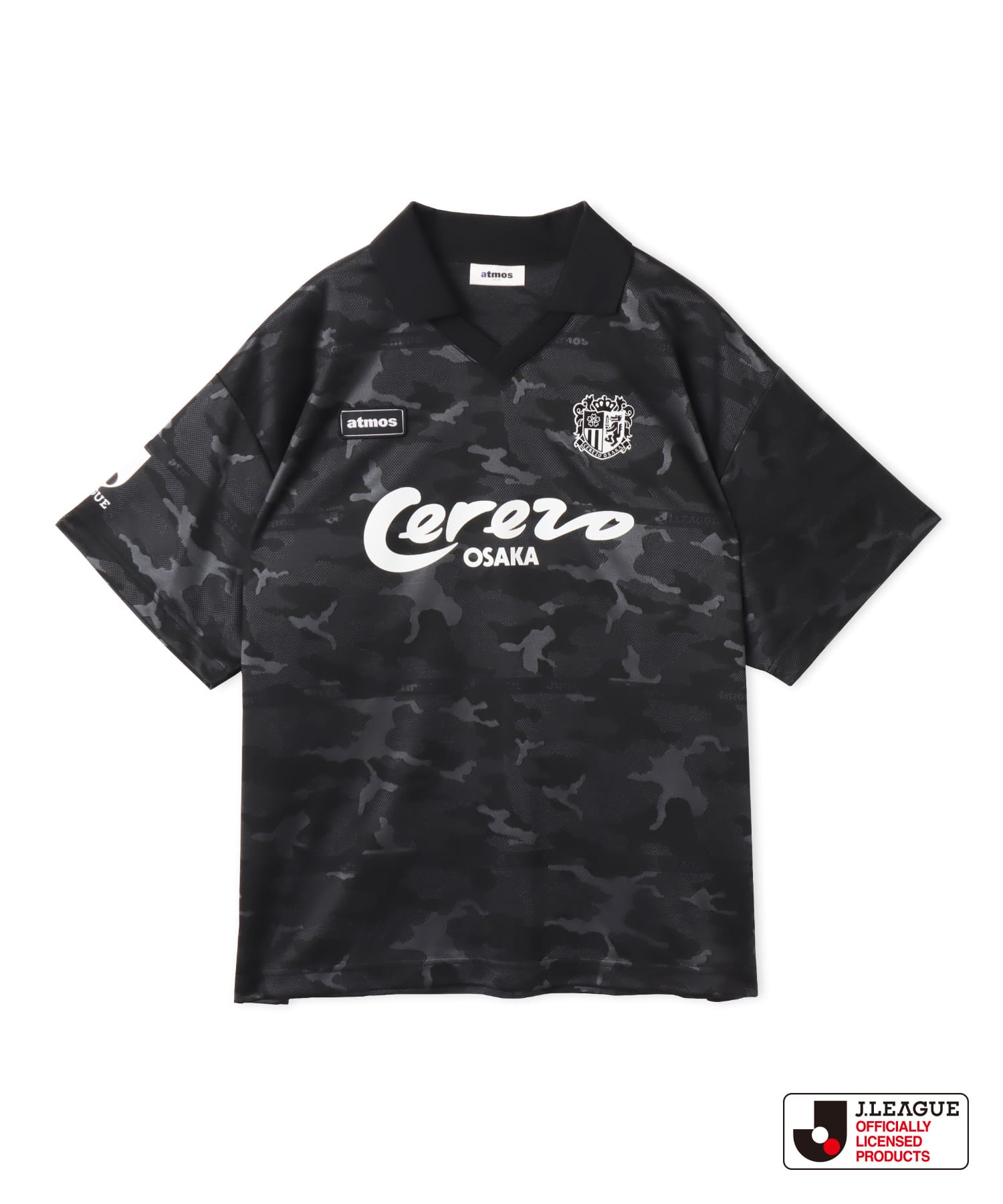 atmos x J.LEAGUE セレッソ大阪 T-shirt BLACKのメイン画像