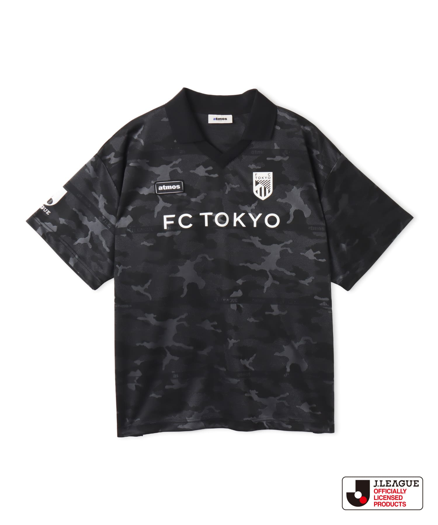 atmos x J.LEAGUE FC東京 T-shirt BLACKのメイン画像