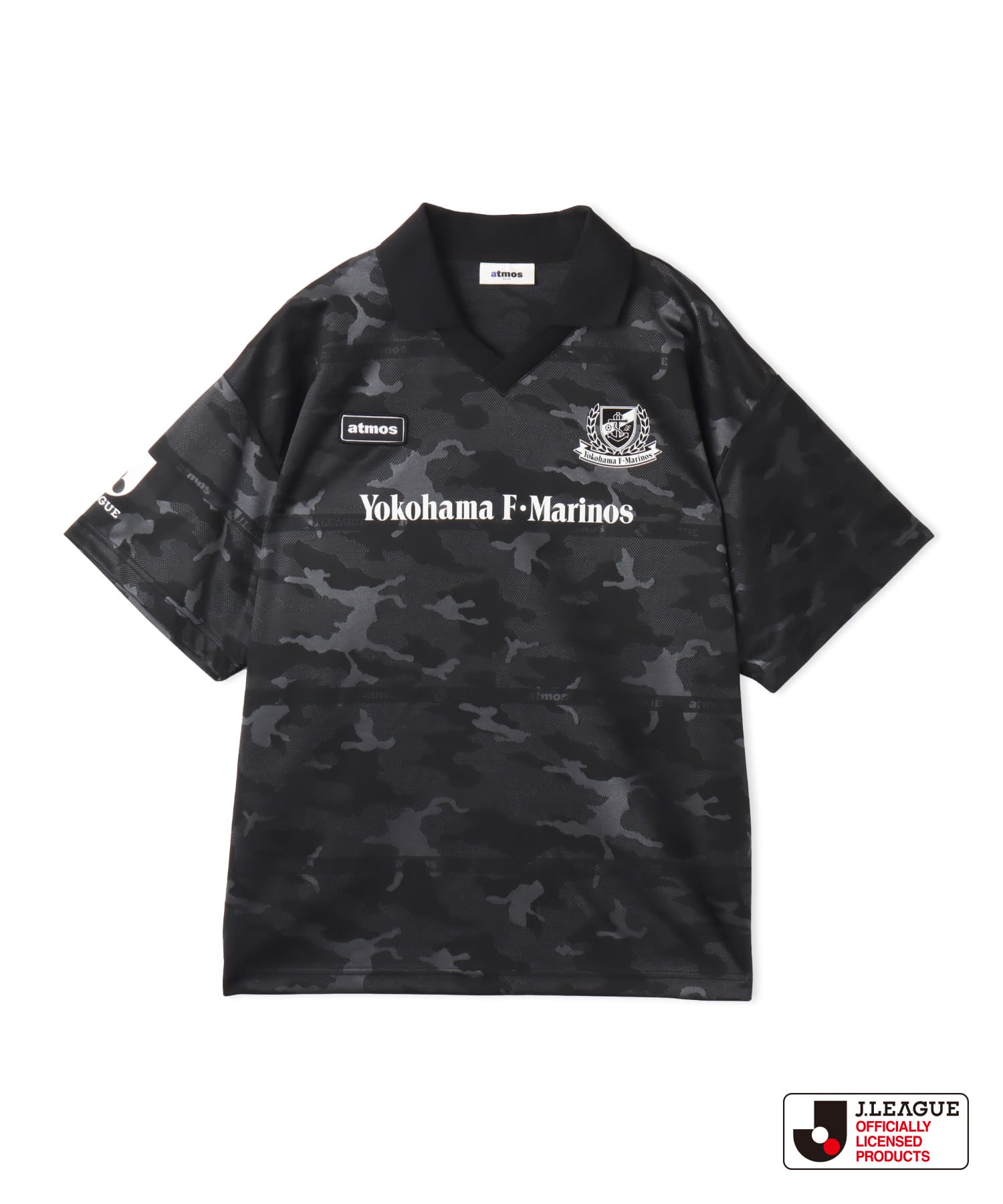 atmos x J.LEAGUE 横浜F・マリノス T-shirt BLACKのメイン画像