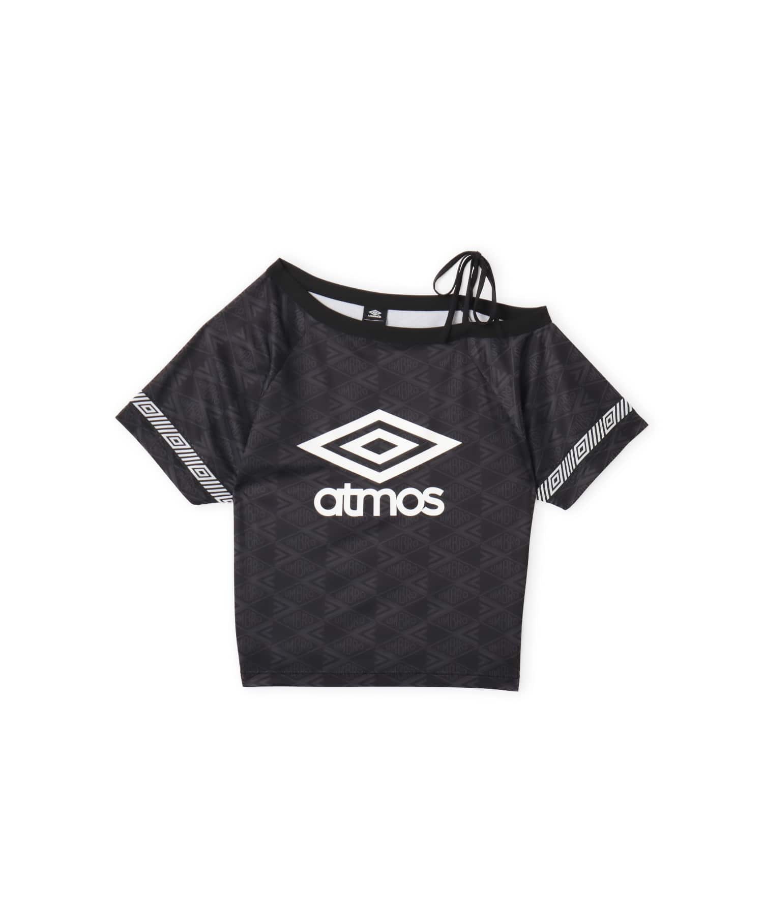 UMBRO x atmos pink Game Shirt BLACKのメイン画像