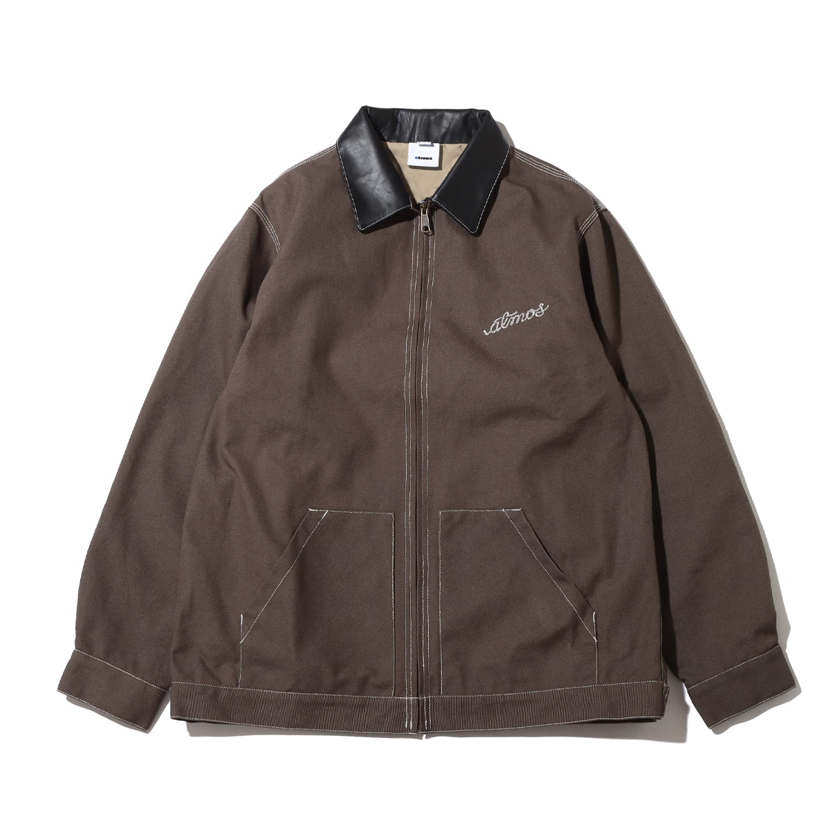 atmos CANVAS WORK JACKET OLIVE 22FA-I