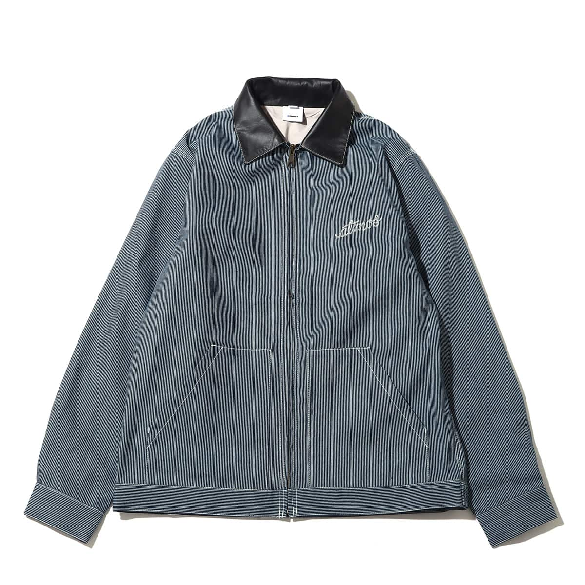 atmos CANVAS WORK JACKET STRIPE 22FA-I