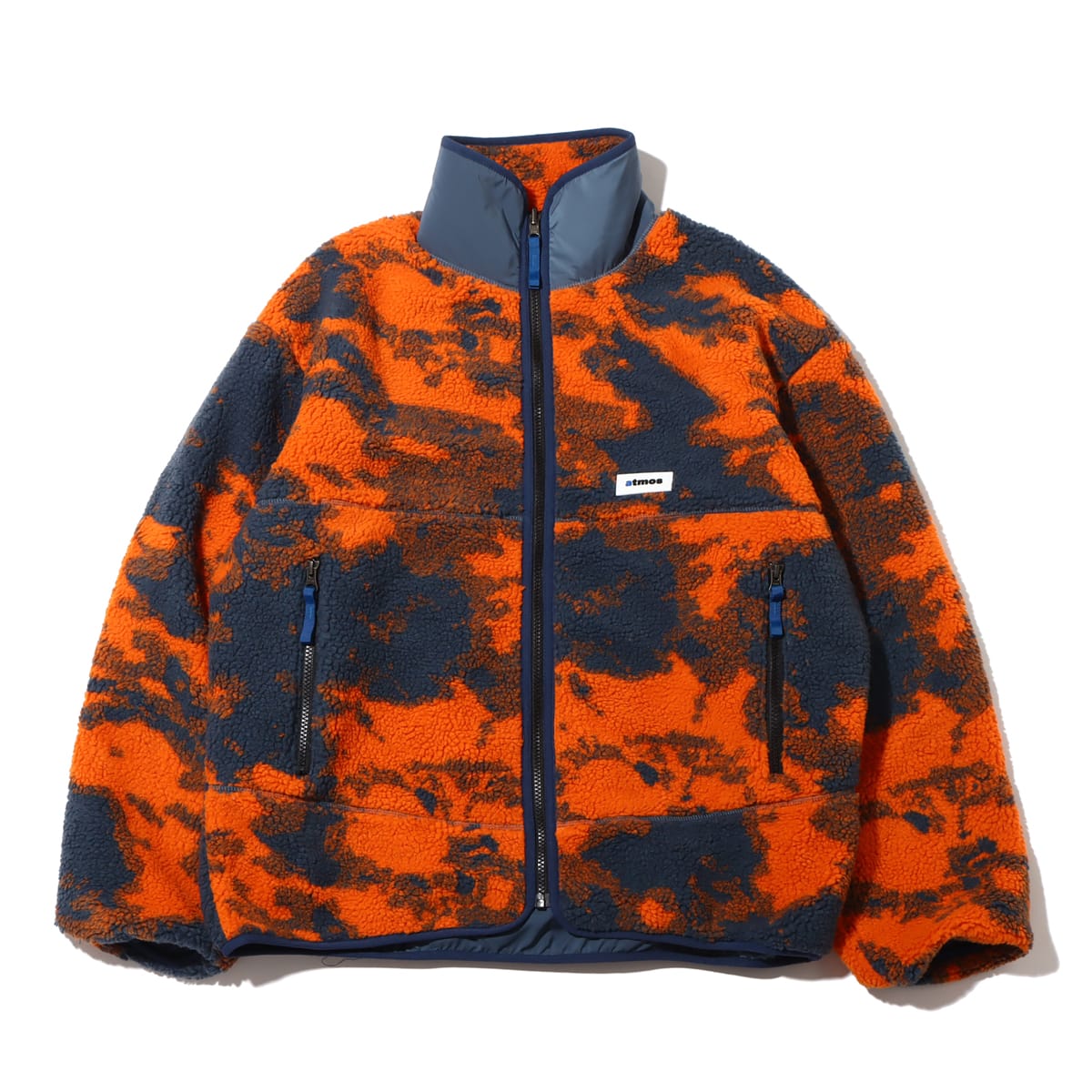 atmos REVERSIBLE FLEECE JACKET ORANGE 22FA-I