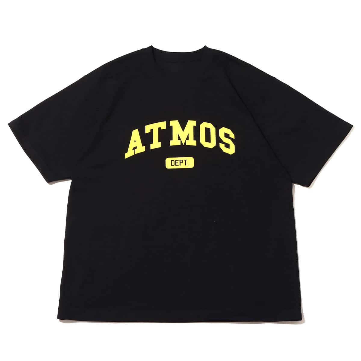 atmos College Logo T-shirts BLACK 22FA-I_photo_large