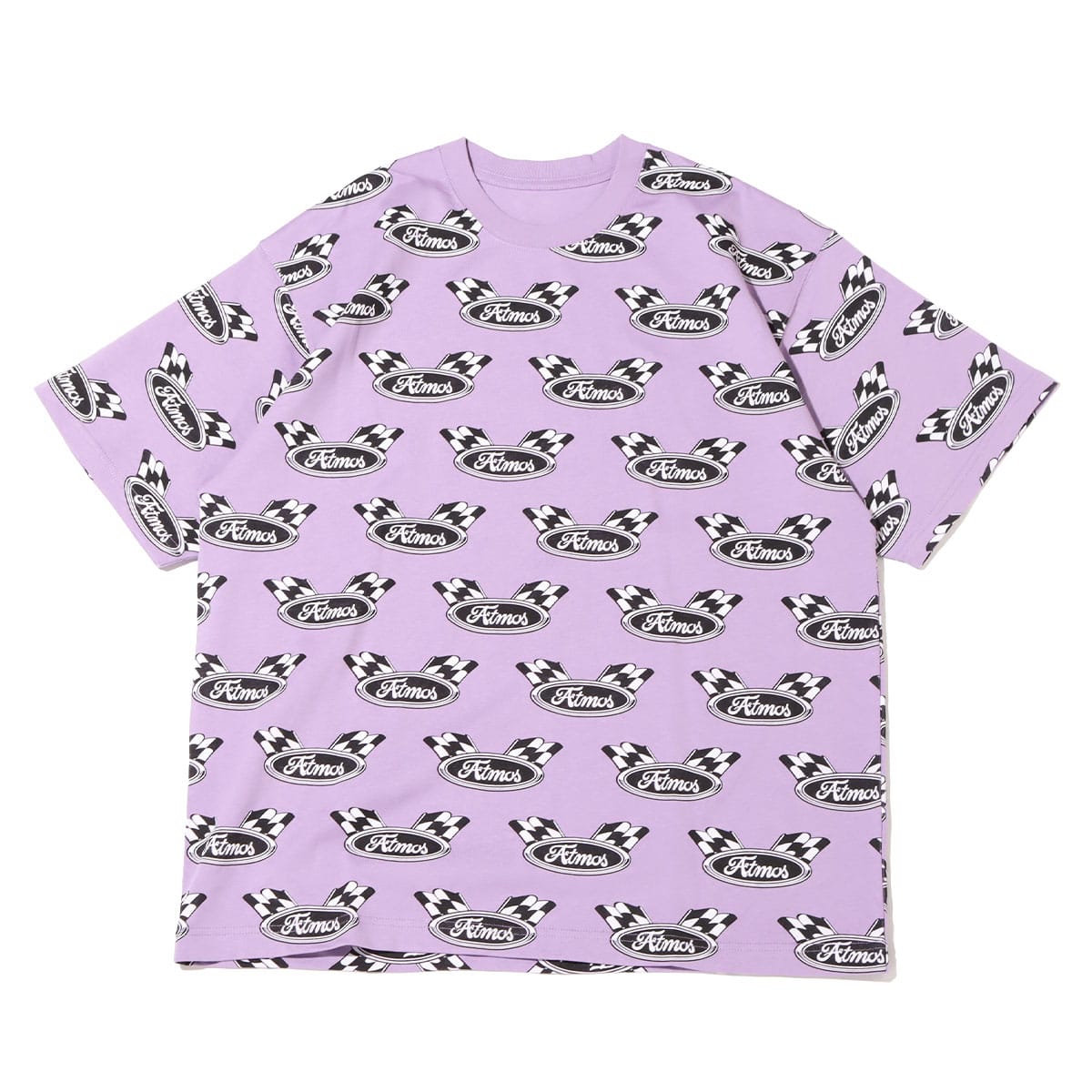 atmos FLAG ALL OVER PRINT T-SHIRTS PURPLEのメイン画像