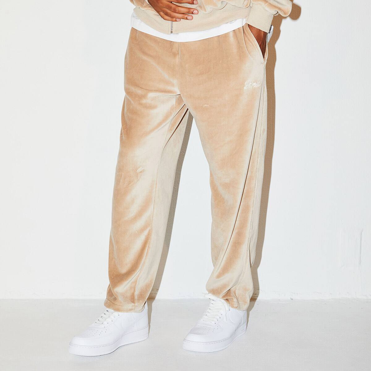 atmos VELOUR TRUCK PANTS BEIGE 21FA-I_photo_large