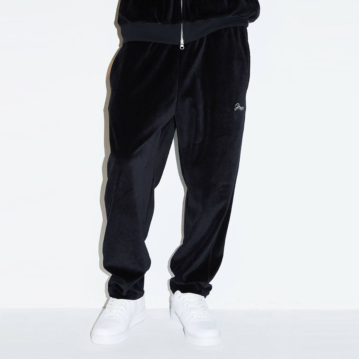 atmos VELOUR TRUCK PANTS BLACK 21FA-I