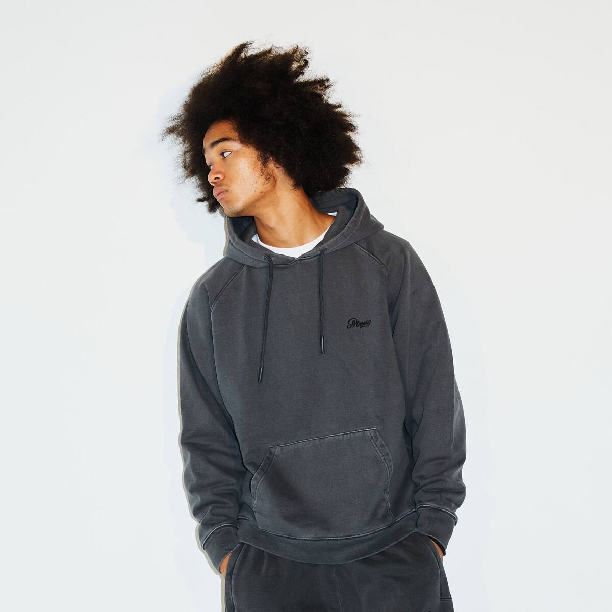atmos OVERDYED SWEAT HOODIE BLACK 21FA-I_photo_large