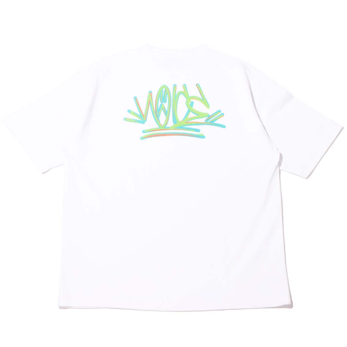 atmos x RUSSELL ATHLETIC x JESSE VOICE TEE WHITE 21FA-I