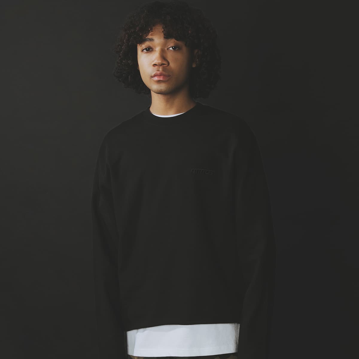 atmos CUT-OFF SWEAT CREW BLACK 21SP-I_photo_large