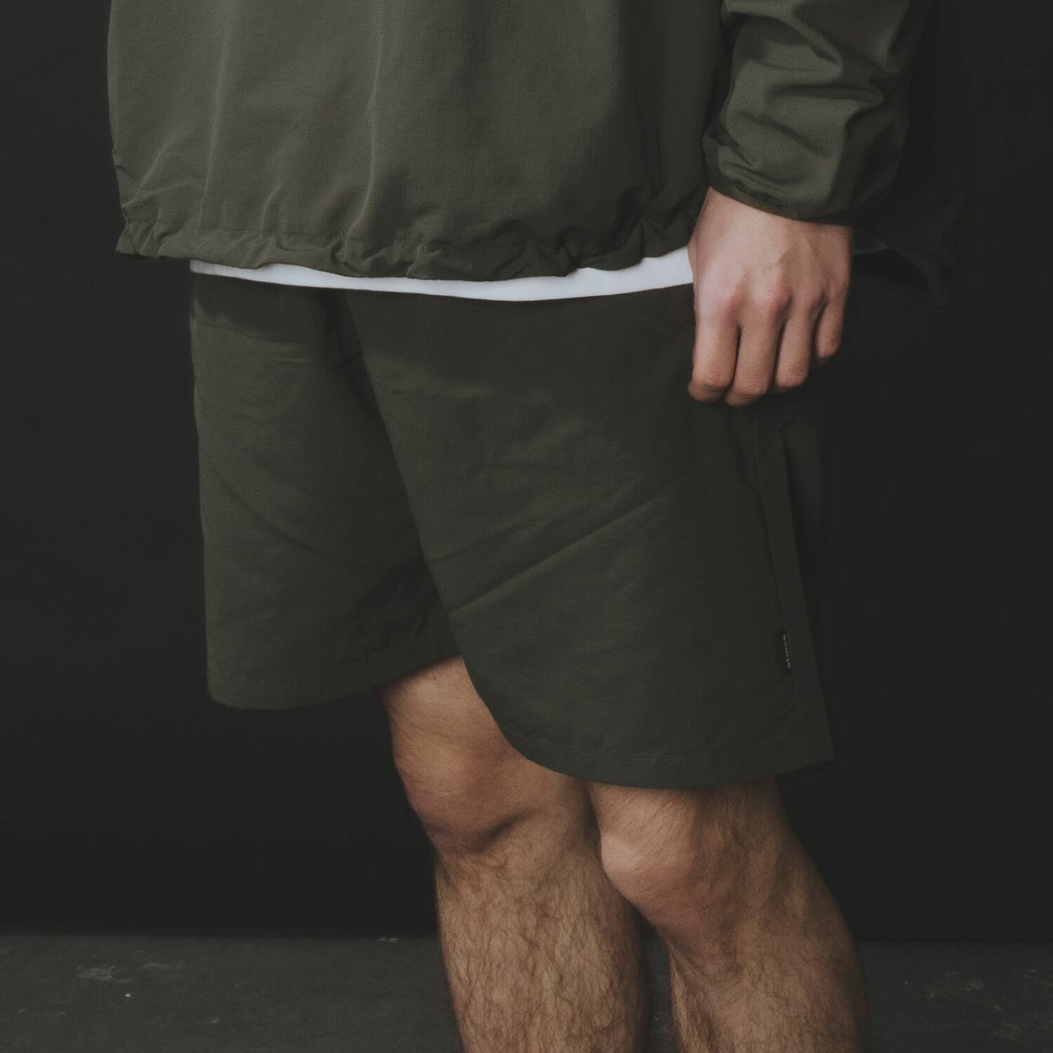 atmos NYLON EASY SHORT OLIVE 21SP-I_photo_large