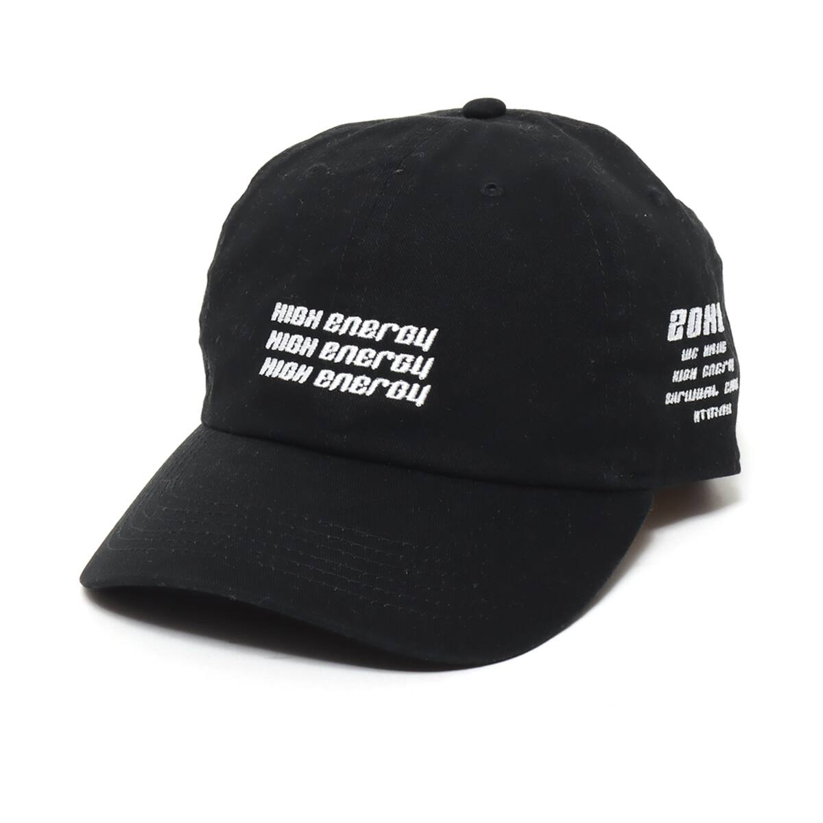 atmos HIGH ENERGY 6 PANEL CAP BLACK 21SP-I_photo_large