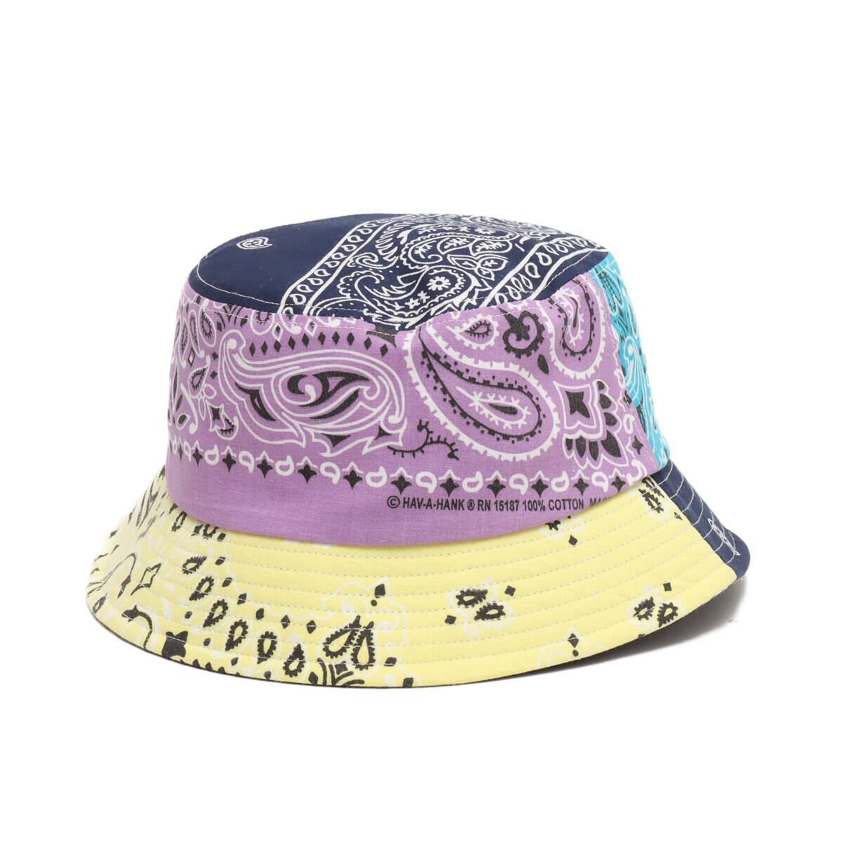 atmos REMAKE US BANDANA BUCKET HAT MULTI 21SP-I