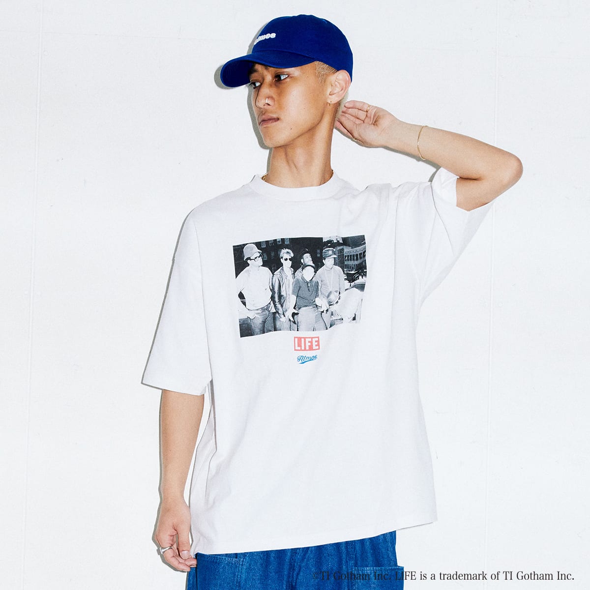 atmos x LIFE x SCREEN STARS PHOTO TEE C WHITE 21SU-I_photo_large