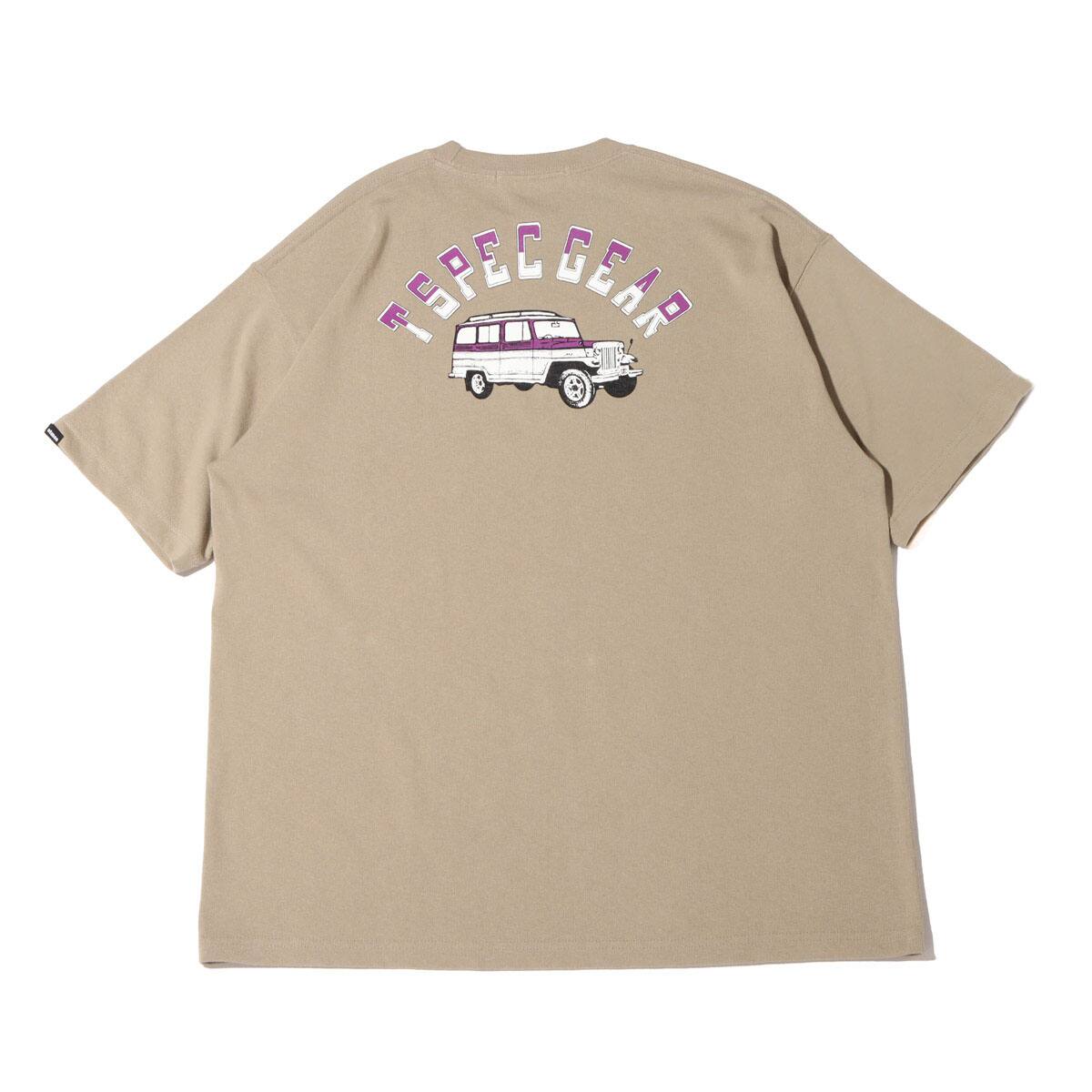 atmos x T SPEC GEAR 4WD TEE BEIGE 21SU-I_photo_large