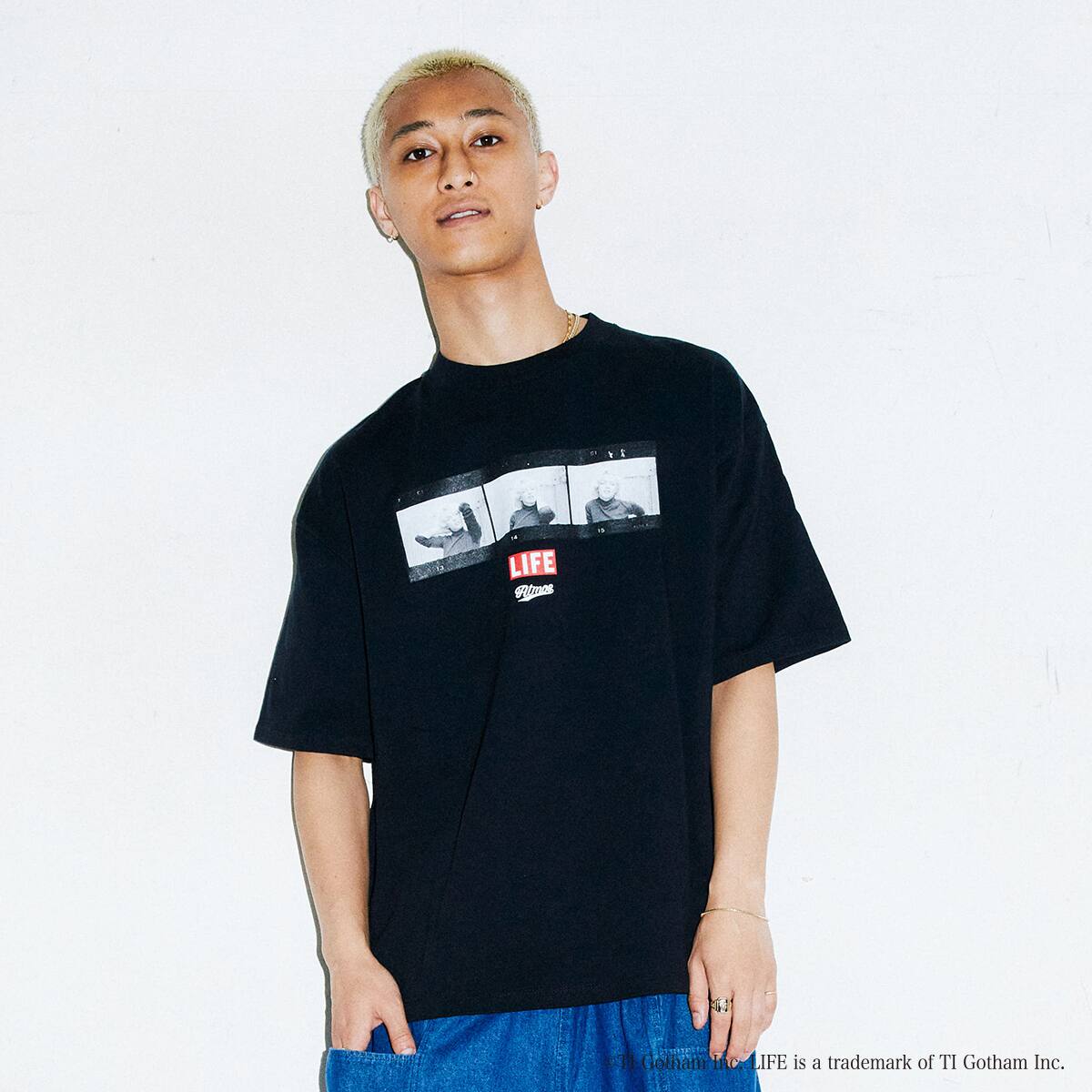 atmos x LIFE x SCREEN STARS PHOTO TEE D BLACK 21SU-I_photo_large