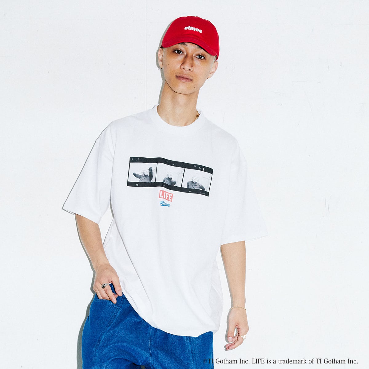 atmos x LIFE x SCREEN STARS PHOTO TEE D WHITE 21SU-I_photo_large