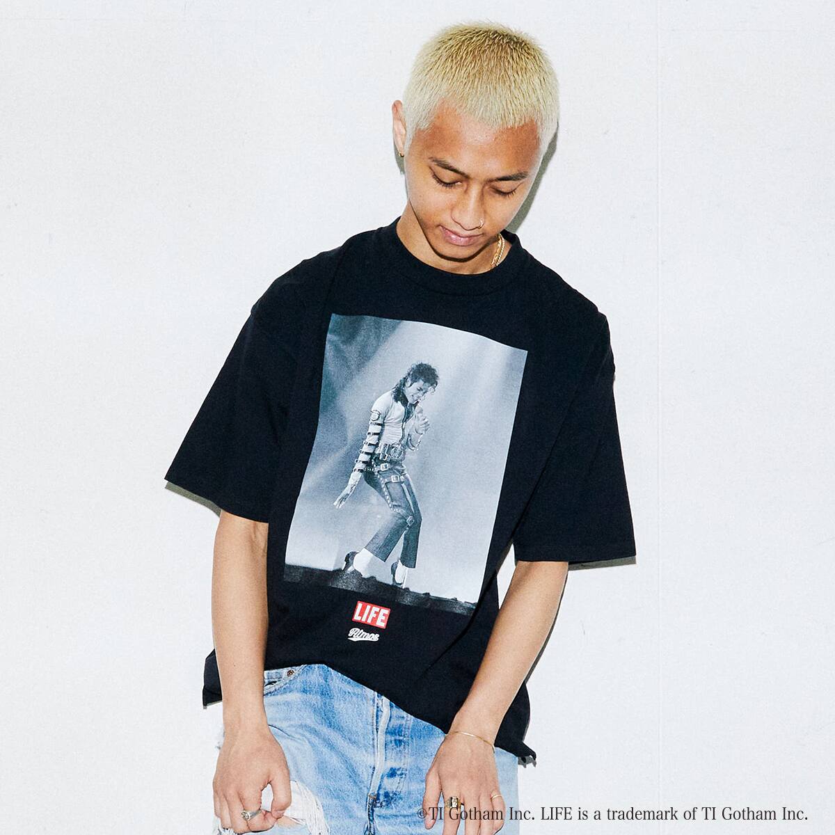 atmos x LIFE x SCREEN STARS PHOTO TEE A BLACK 21SU-I_photo_large