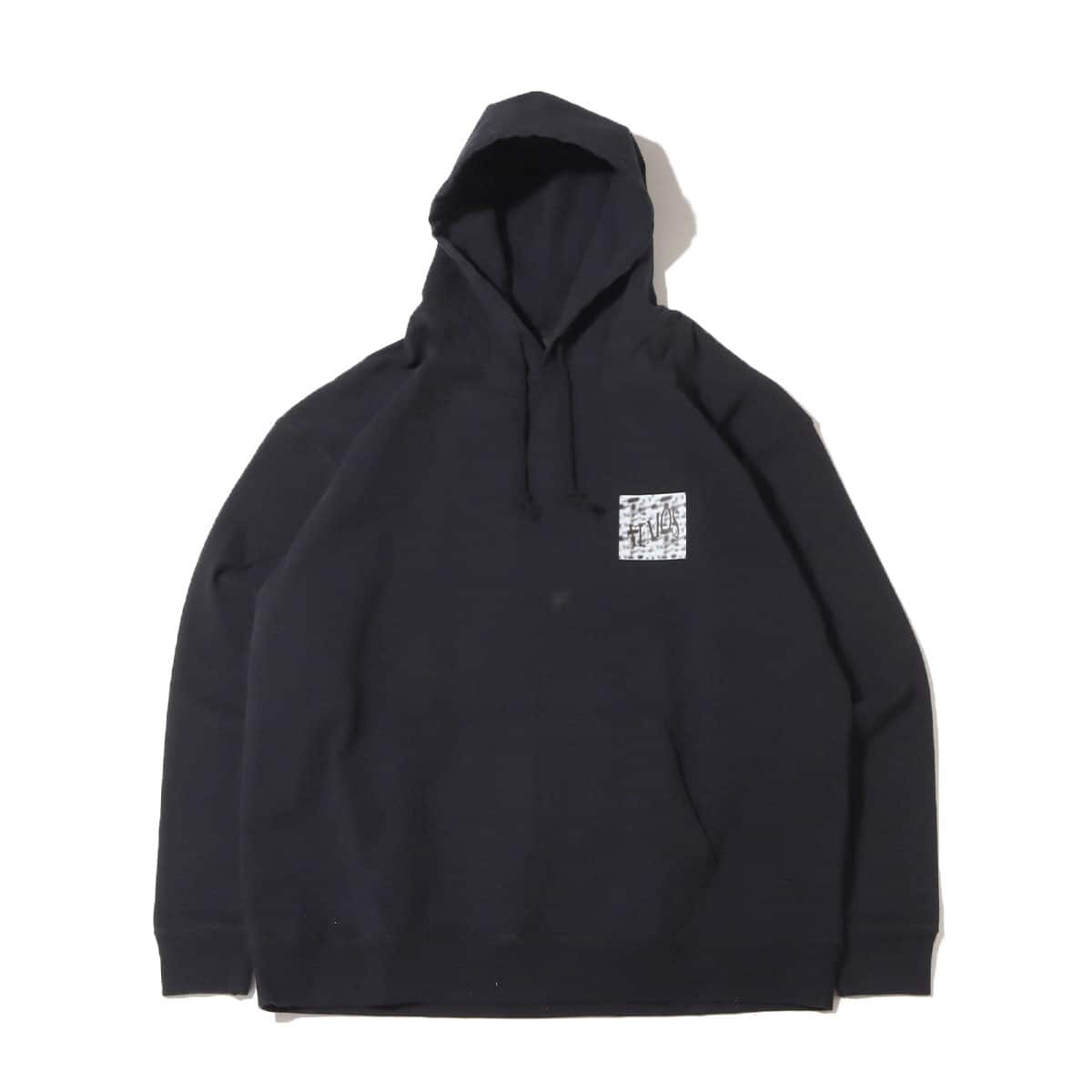 atmos VINTAGE WASH HOODIE BLACK