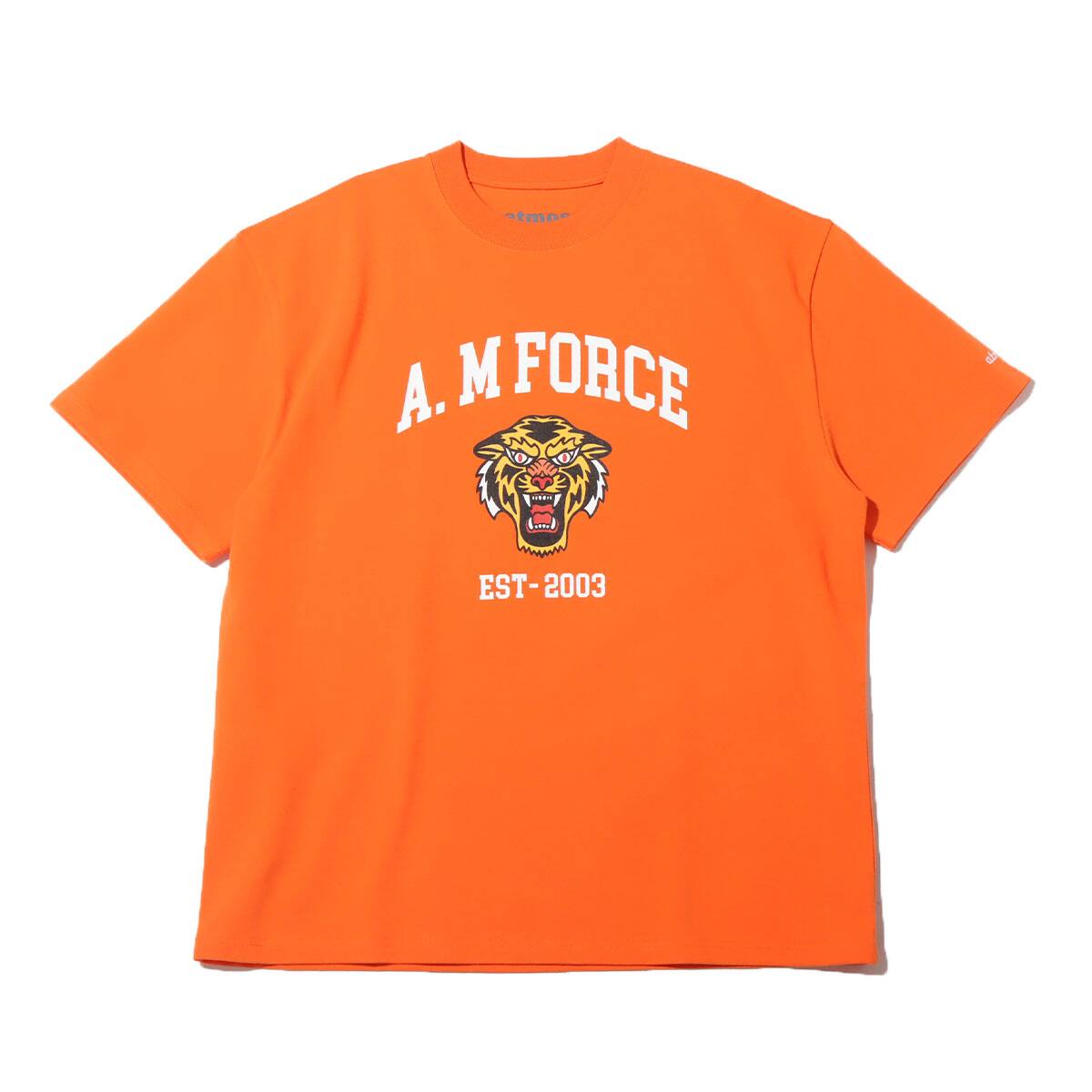 atmos A.M FORCE TEE ORANGE 22SP I