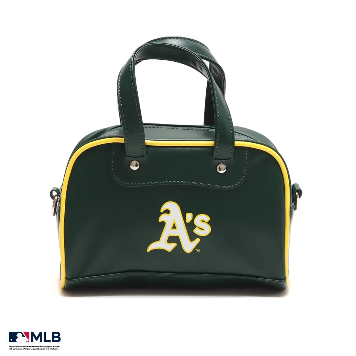 MLB MINI BOSTON BAG ATHLETICS GRN 23SU-I