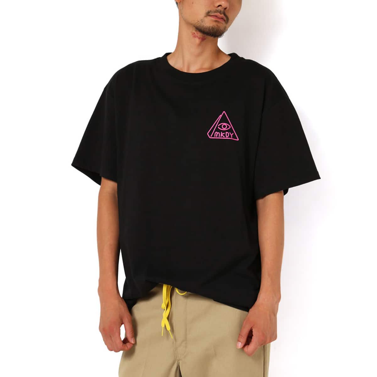 MACKDADDY CALL NOW S/S TEE BLACK_photo_large
