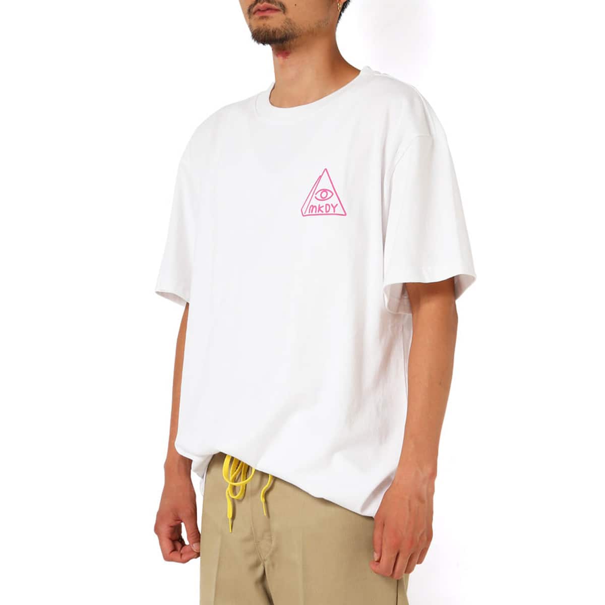 MACKDADDY CALL NOW S/S TEE WHITE_photo_large