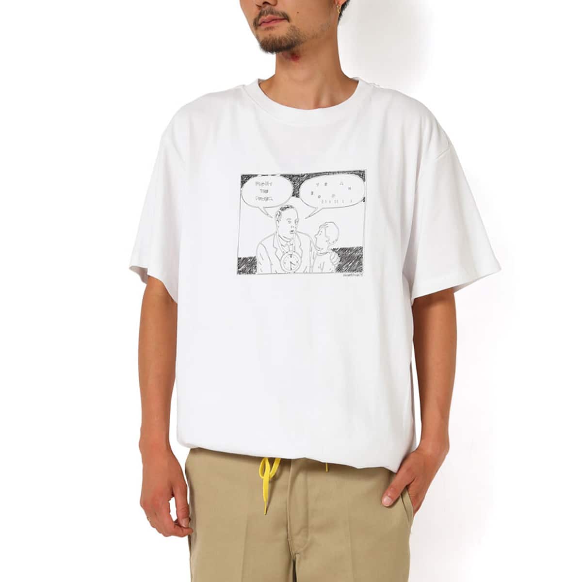 MACKDADDY year booiii S/S TEE WHITE_photo_large