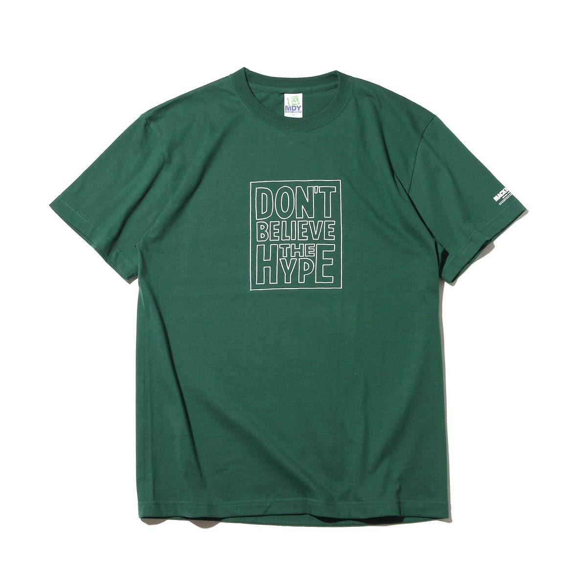 MACKDADDY DON'T BELIEVE THE HYPE S/S TEE IVY GREEN_photo_large