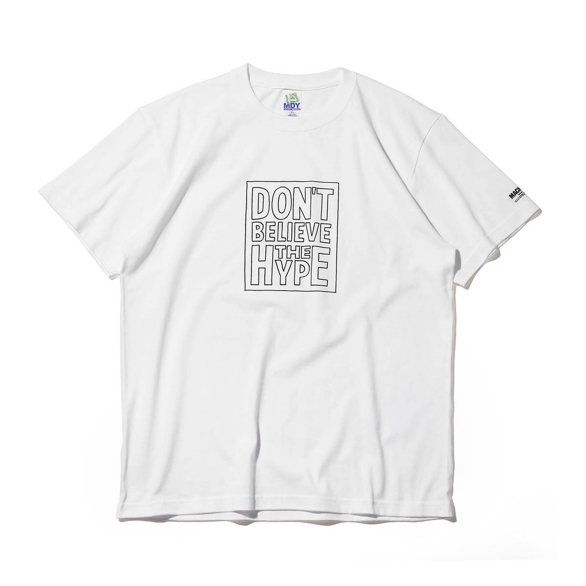 MACKDADDY DON'T BELIEVE THE HYPE S/S TEE WHITE_photo_large
