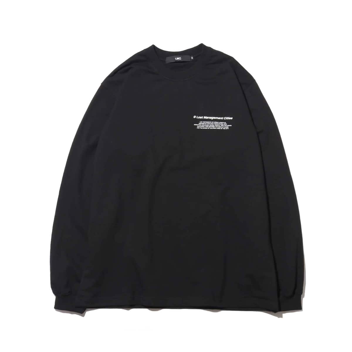 LMC ROYAL LSV SWEAT TEE  BLACK 18FW-Iのメイン画像