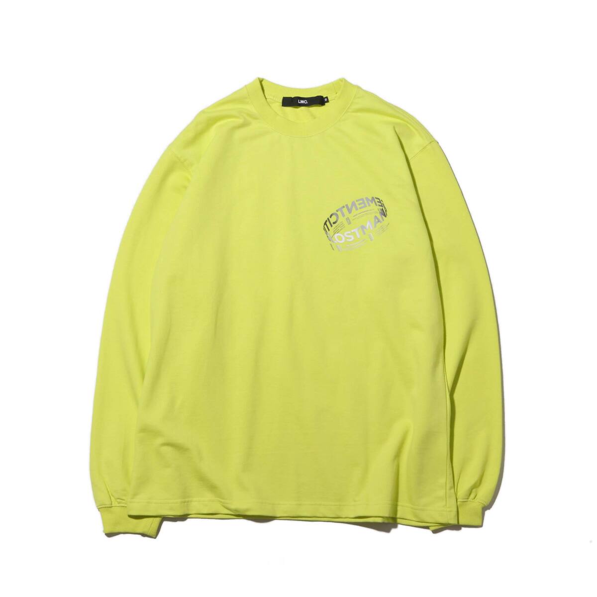 LMC RING LOGO LSV SWEAT TEE  LIME 18FW-Iのメイン画像