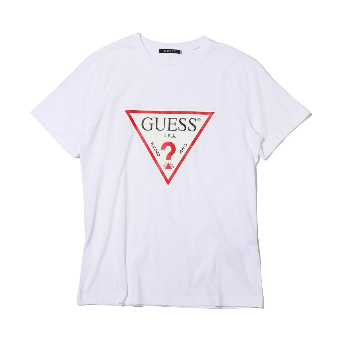 guess logo tee