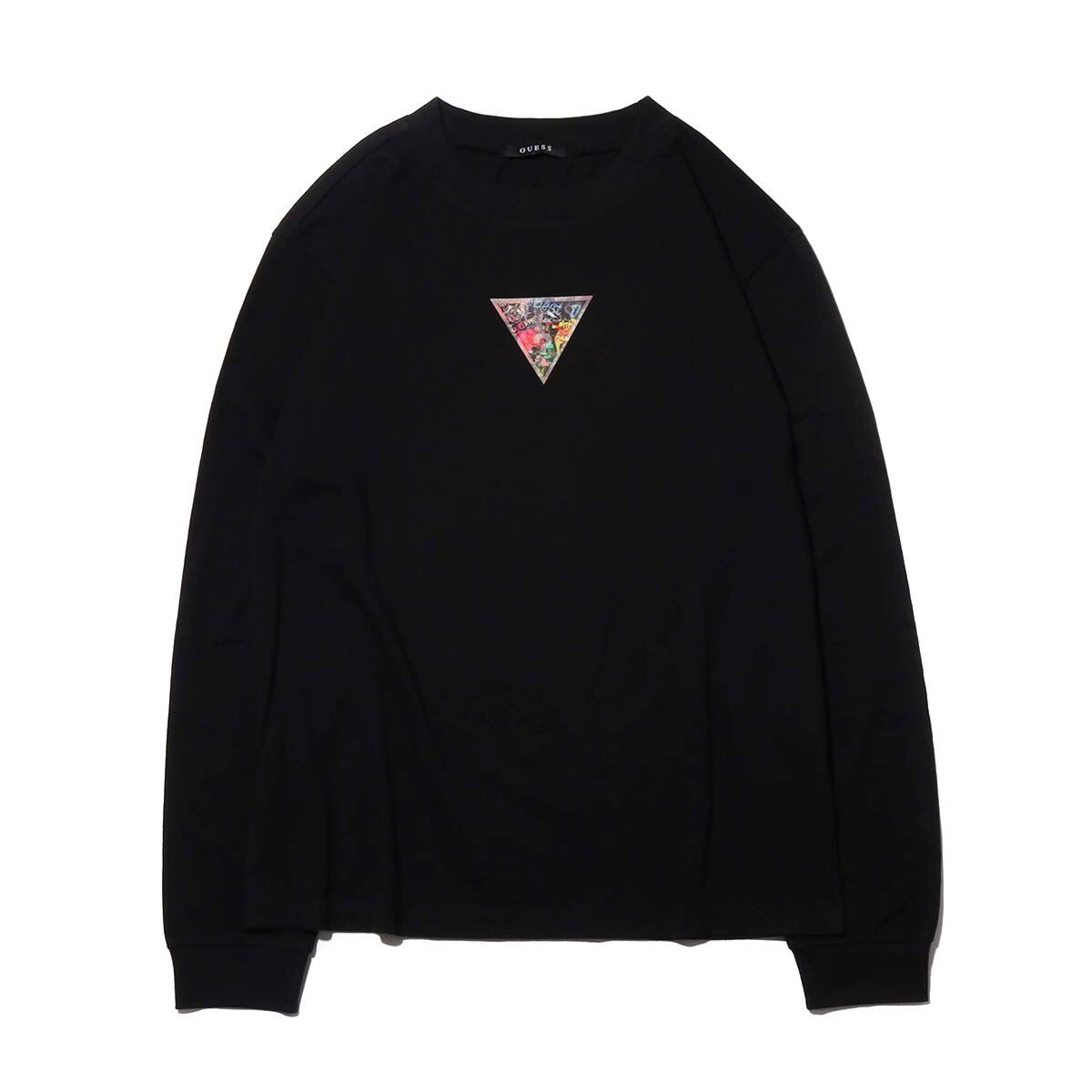 GUESS L/SLV TEE SHIRT_CHRIS COLLECTION ブラック_photo_large