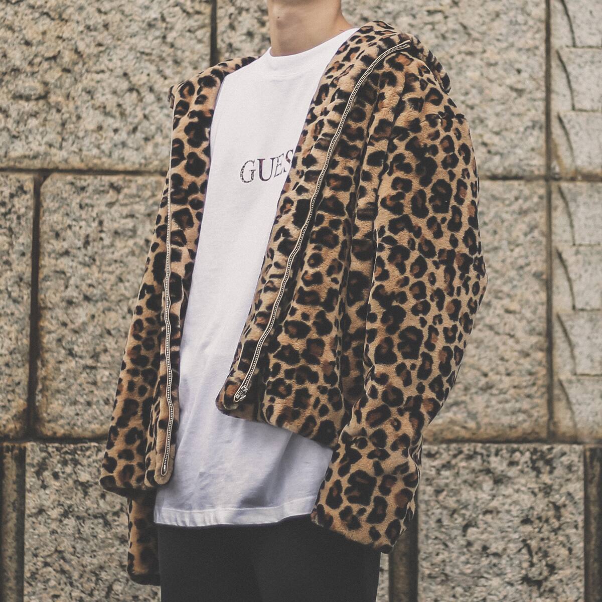 GUESS Fake Fur Jacket LEO 18HO-S_photo_large