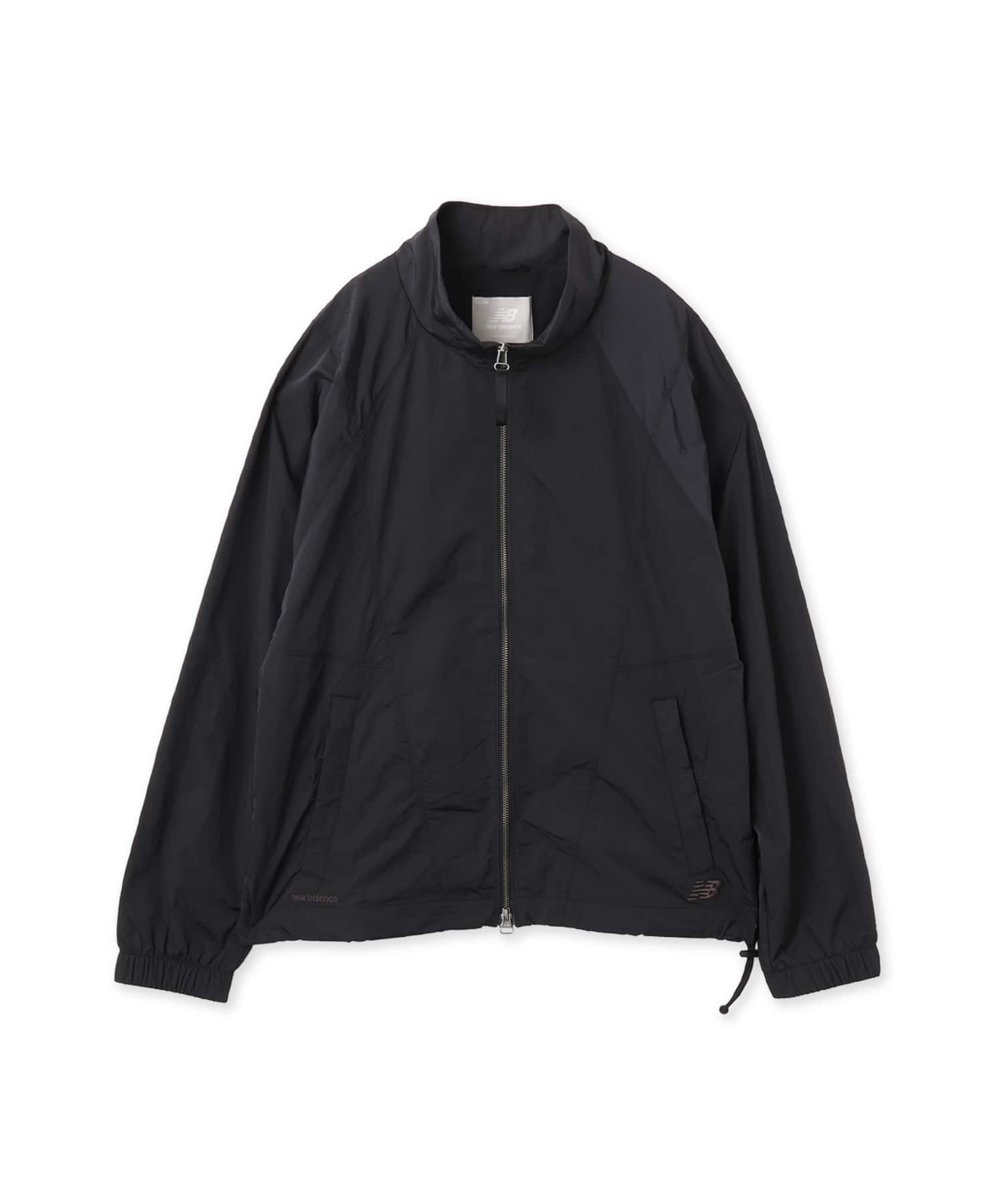 New Balance NB GREY NYLON JACKET ブラックのメイン画像