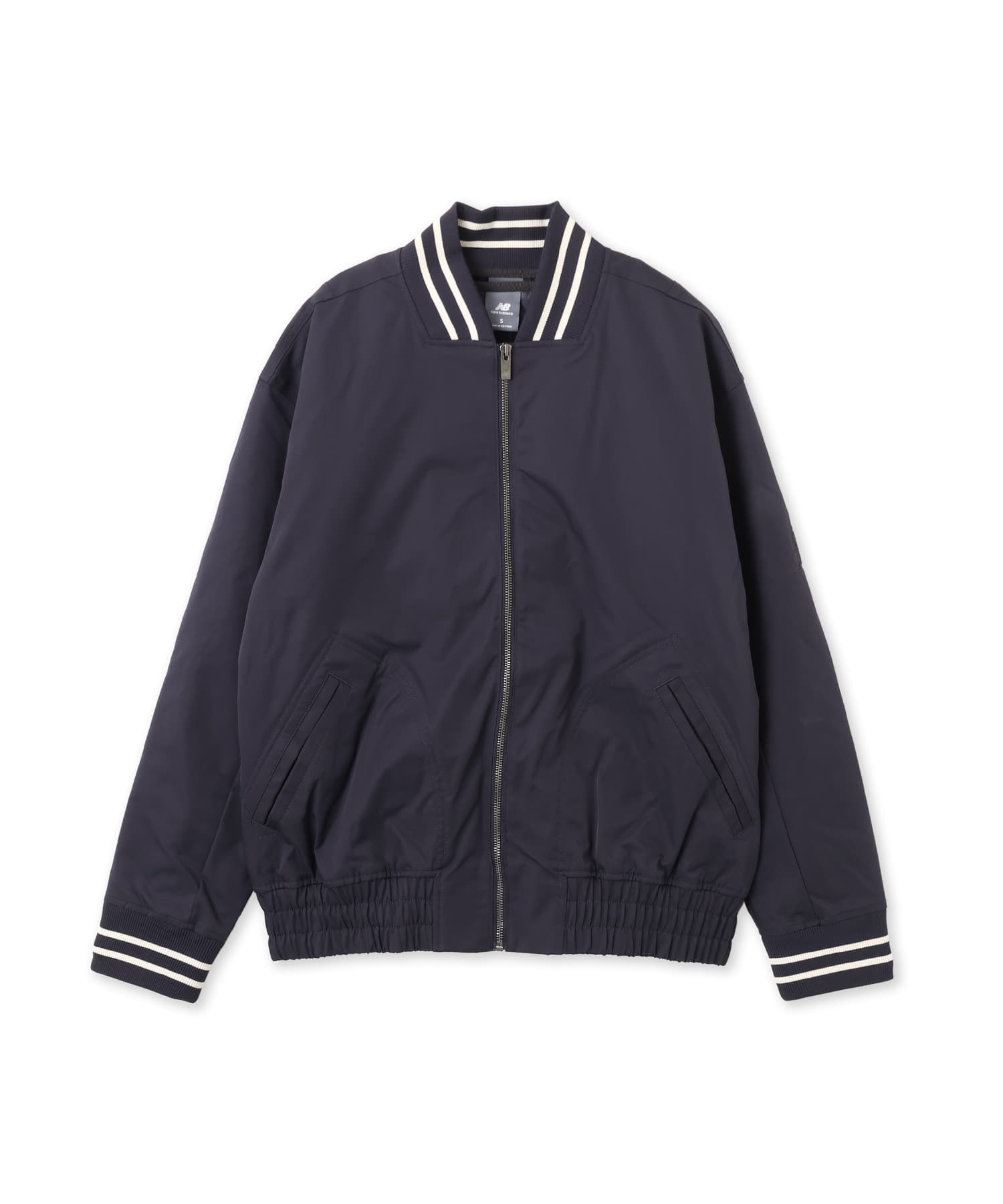 New Balance SHOHEI OHTANI SIGNATURE 2-IN-1 VARSITY JACKET ダークナイトのメイン画像
