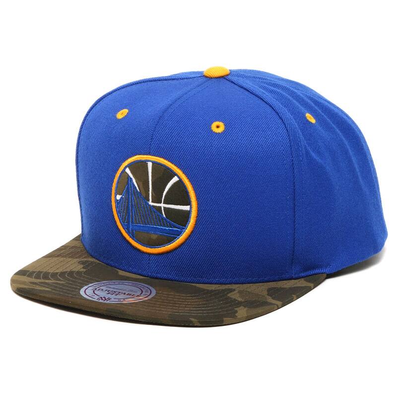 Mitchell&Ness CAMO INFILL SNAPBACK GOLDEN STATE WARRIORS 16SS-Iのメイン画像
