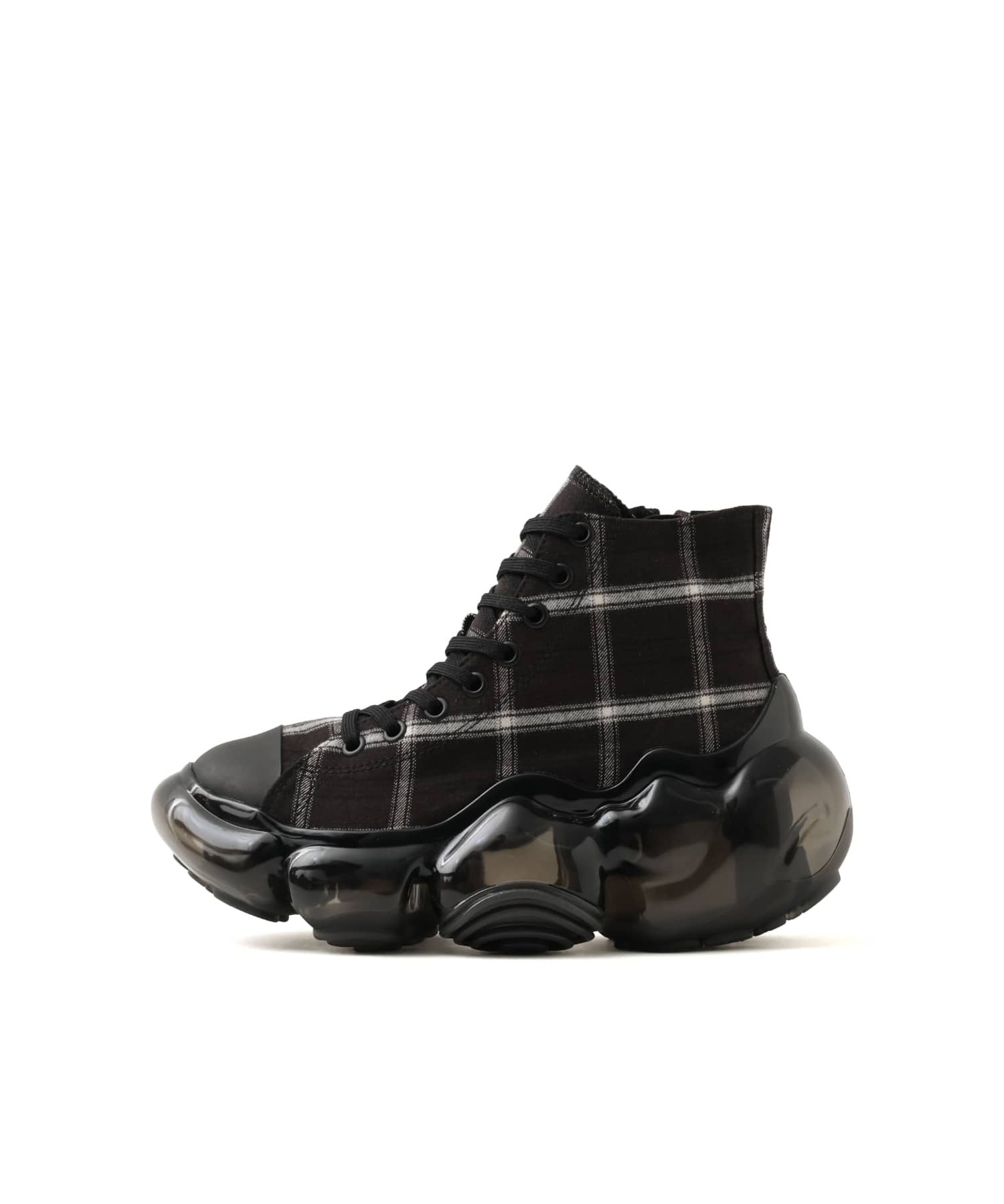 grounds MOOPIE HIGHCUT BLACK PLAIDのメイン画像