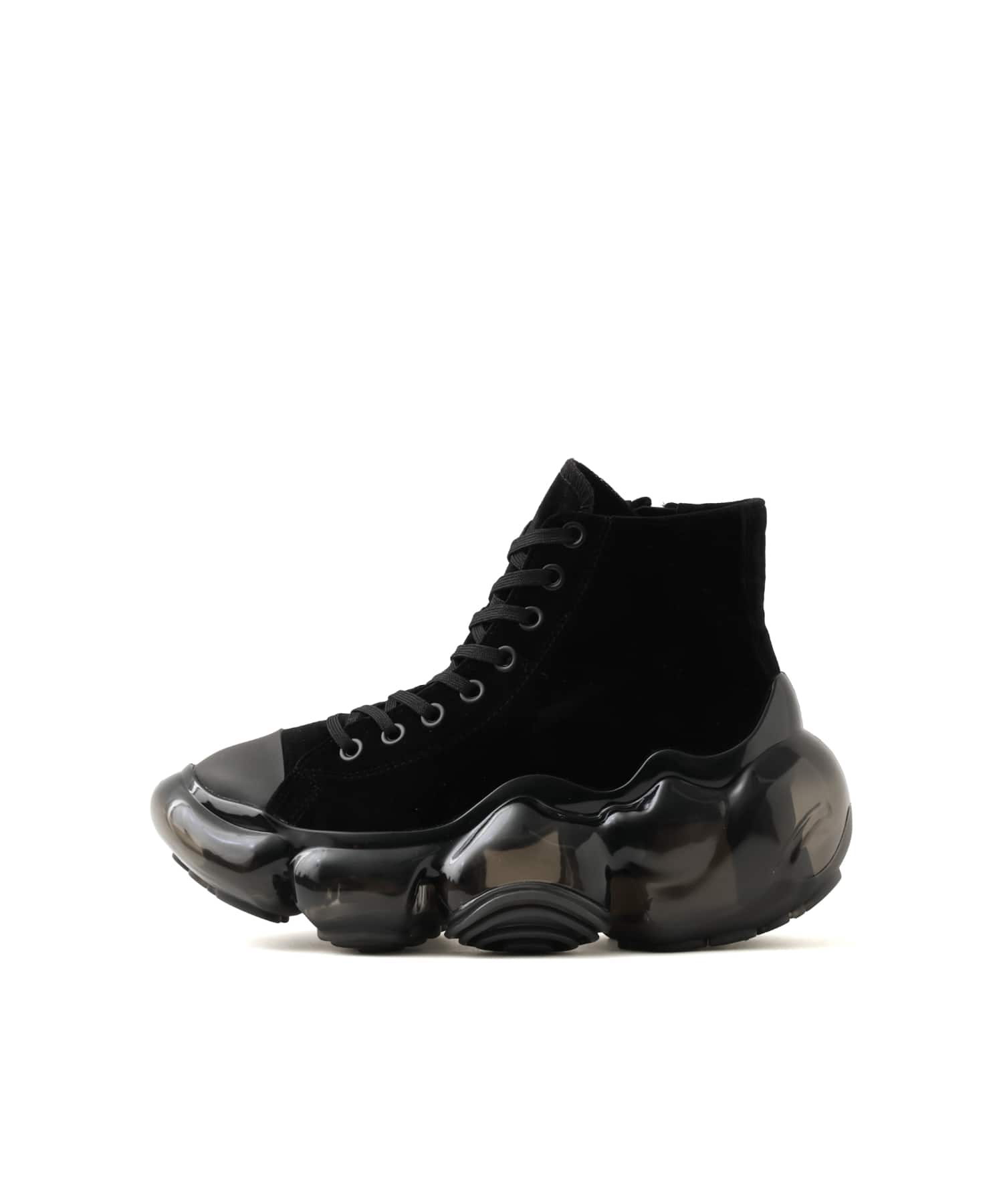 grounds MOOPIE HIGHCUT BLACK VELVETのメイン画像