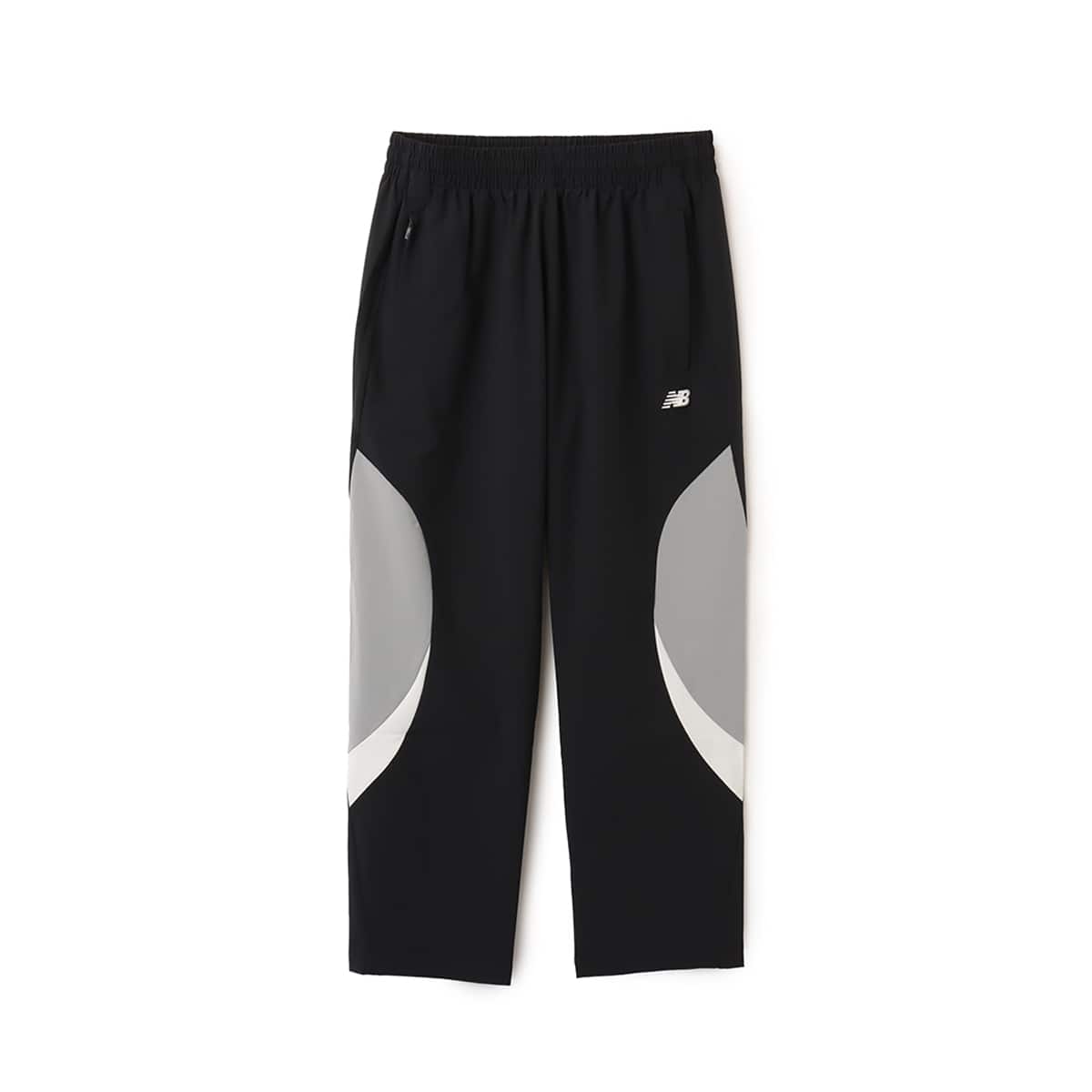 New Balance Hoops Woven Track Pants ブラックのメイン画像