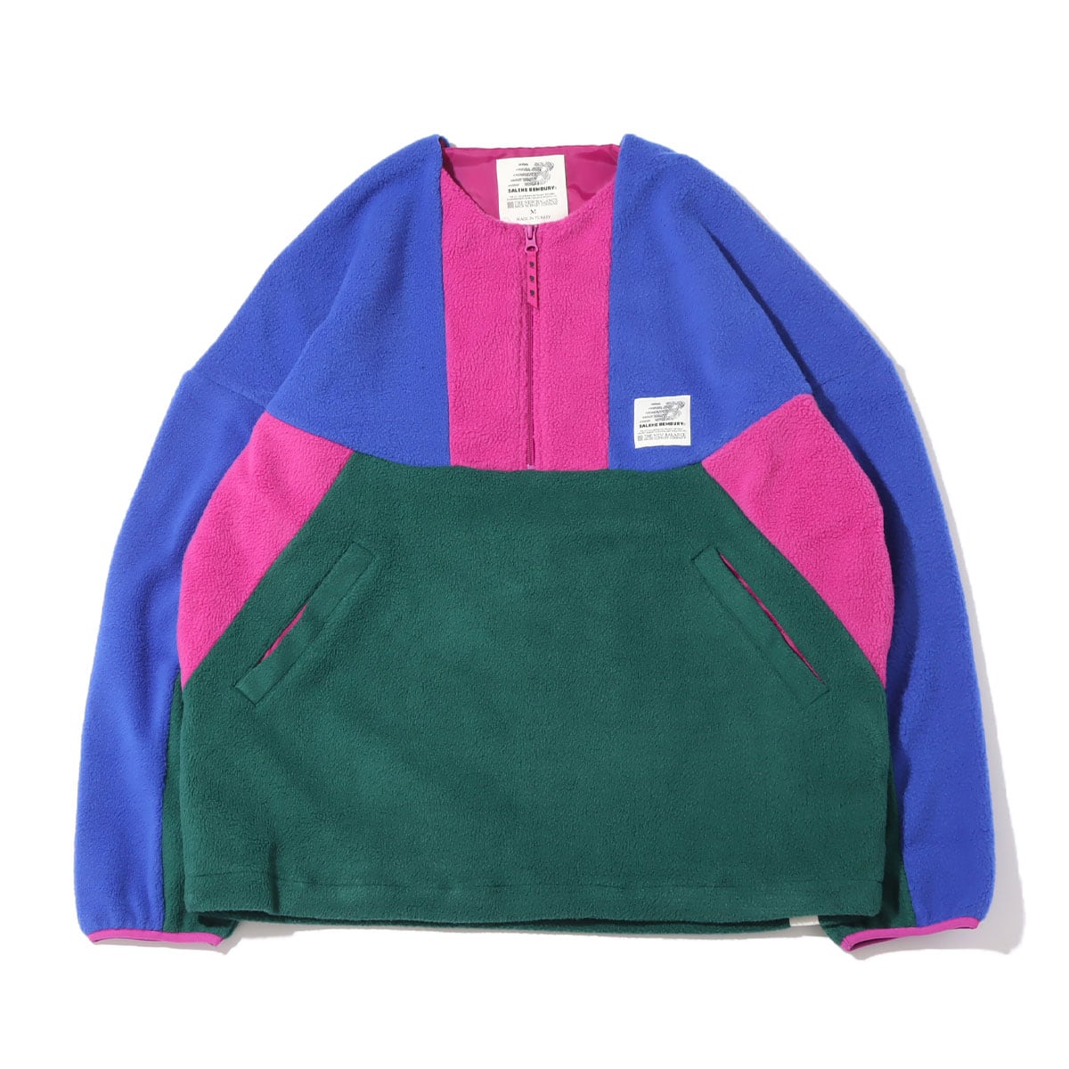 New Balance x Salehe Fleece Pullover NIGHT WATCH GREEN 22SS-I|atmos（アトモス）  公式オンラインストア