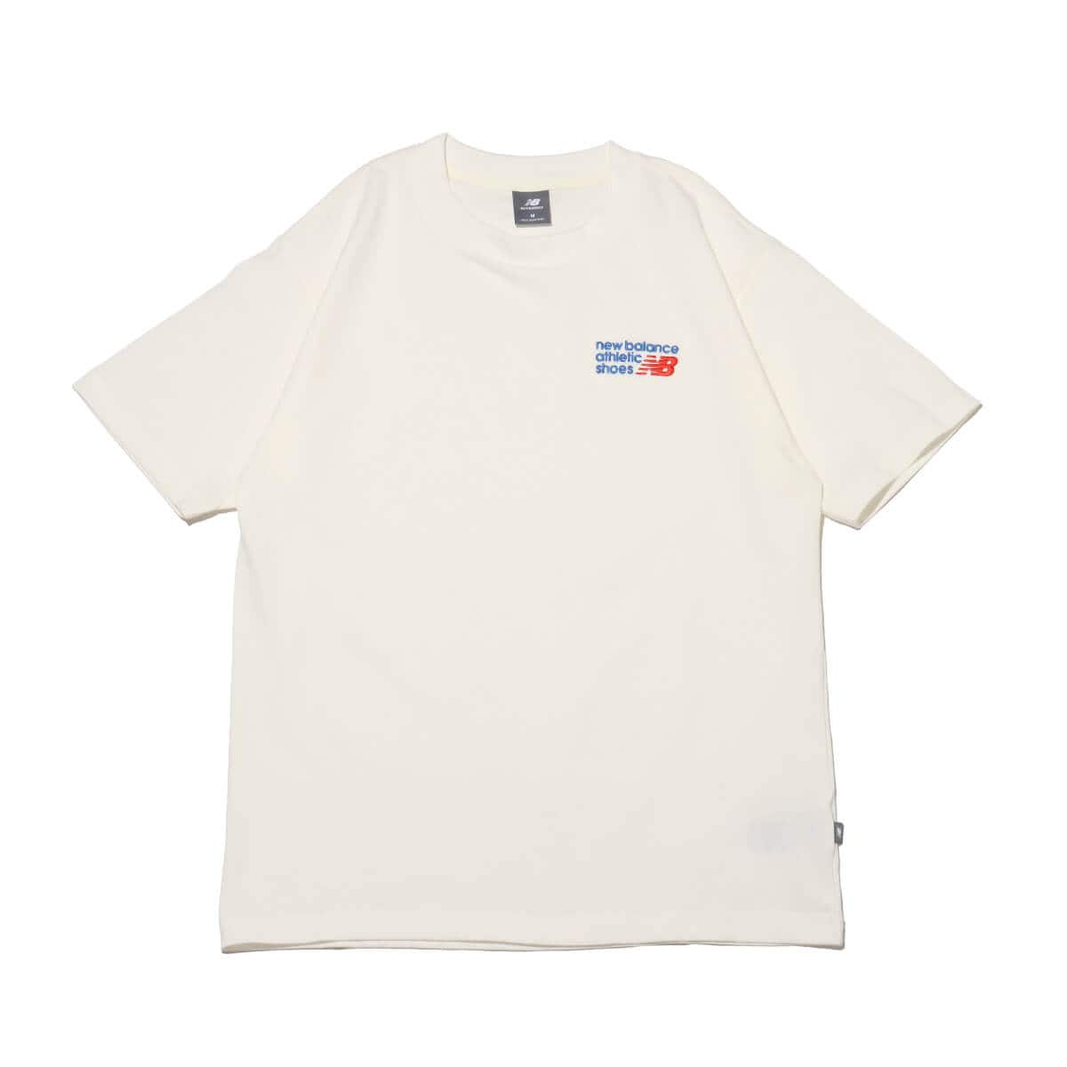 New Balance Athletics Premium Logo リラックス ショートスリーブ Tシャツ シーソルト